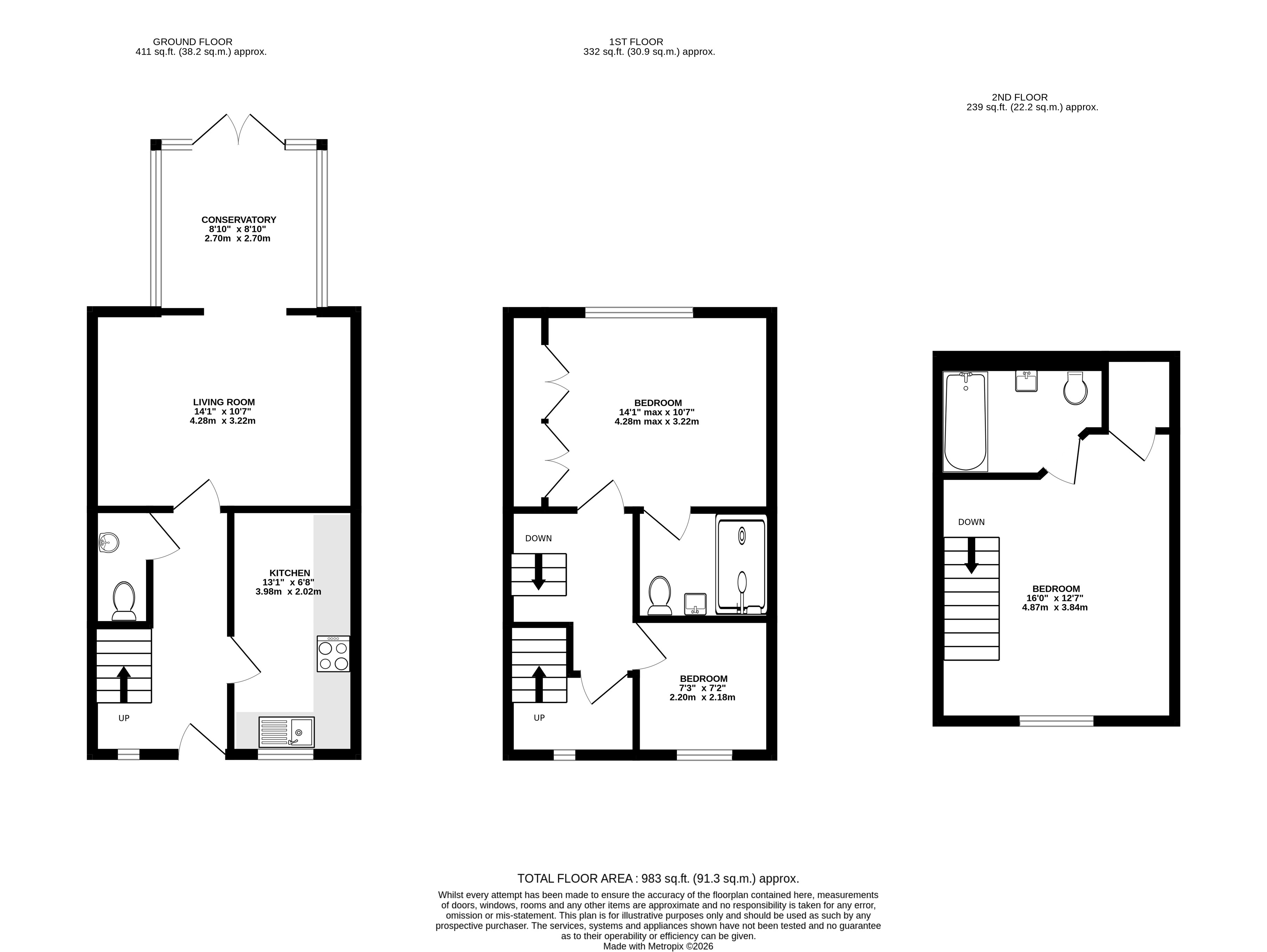 4, Hams Corner, Hook floorplan