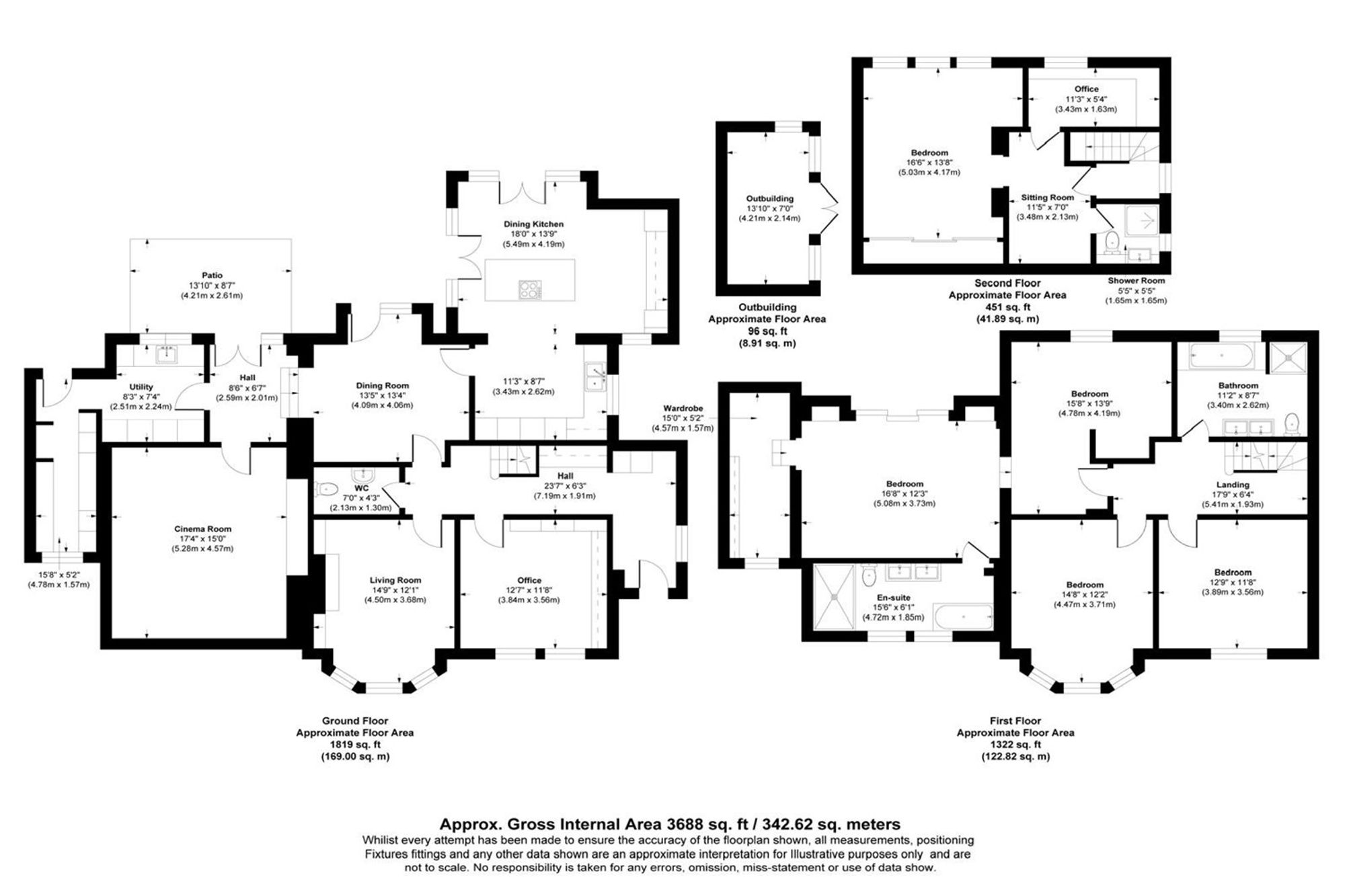18 Whitbarrow Road, Lymm floorplan