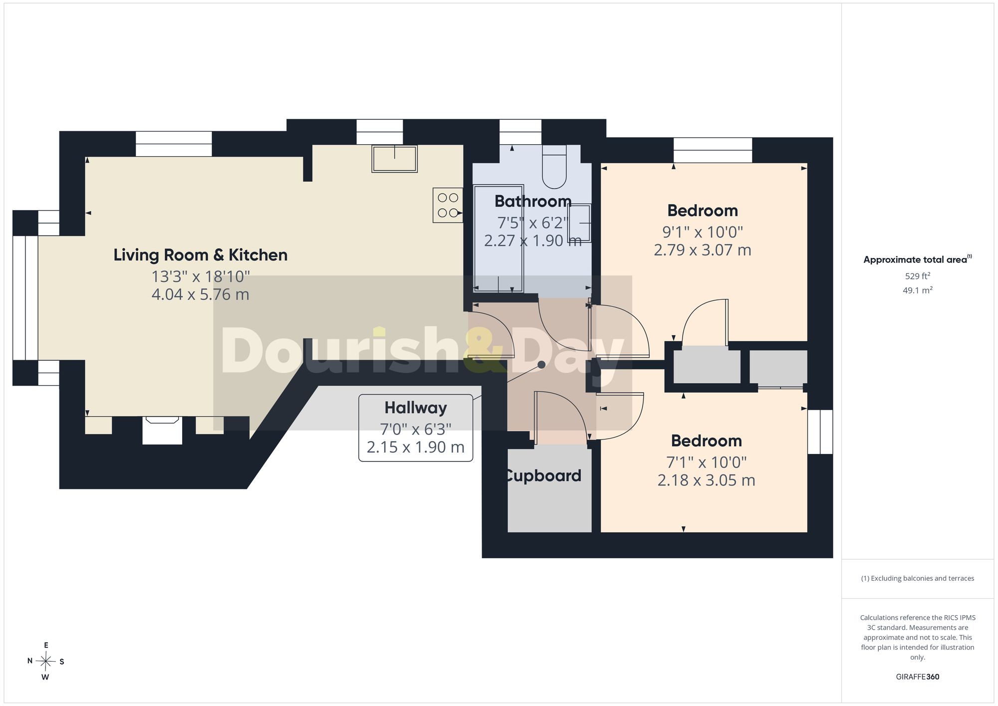 Apt 3, The Lodge Alexandra Road, Market Drayton floorplan