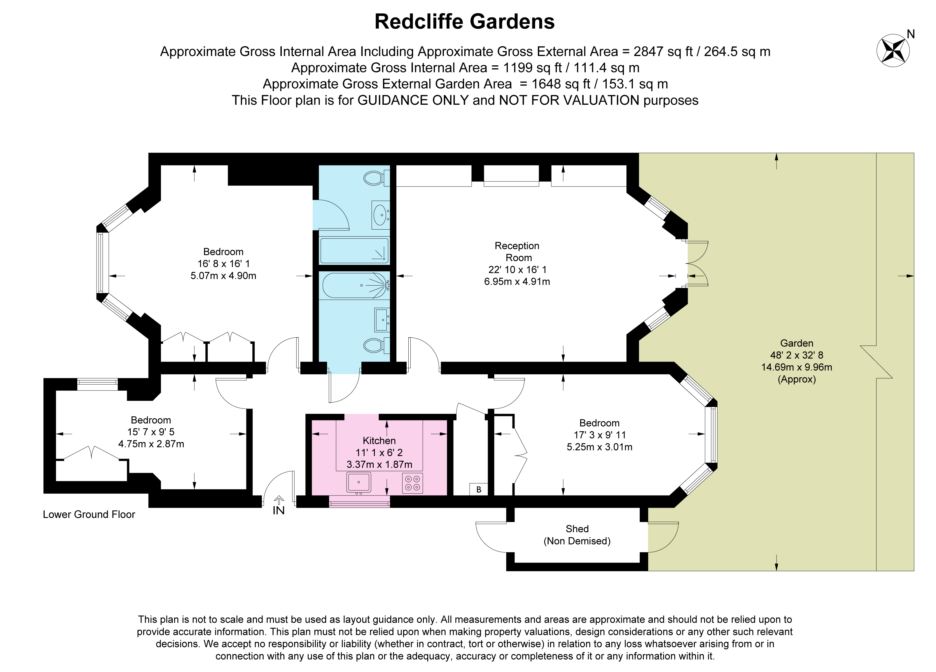5, 61, Redcliffe Gardens, London floorplan