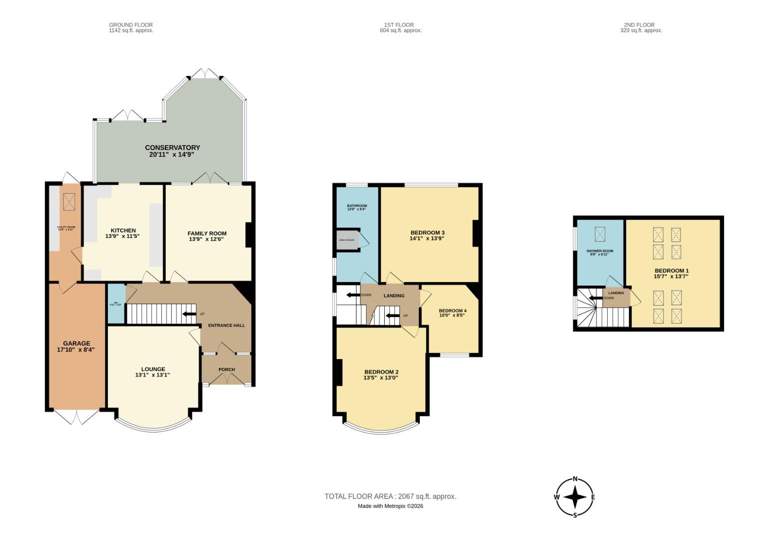 19, Dale Road, Leigh-On-Sea floorplan