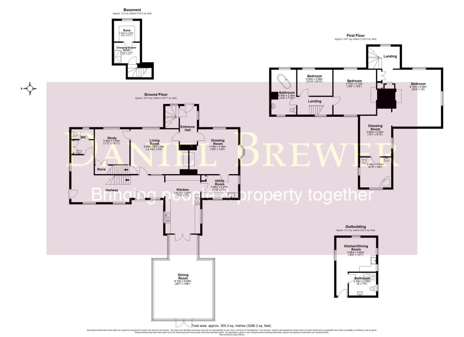 Chequers, Braintree floorplan