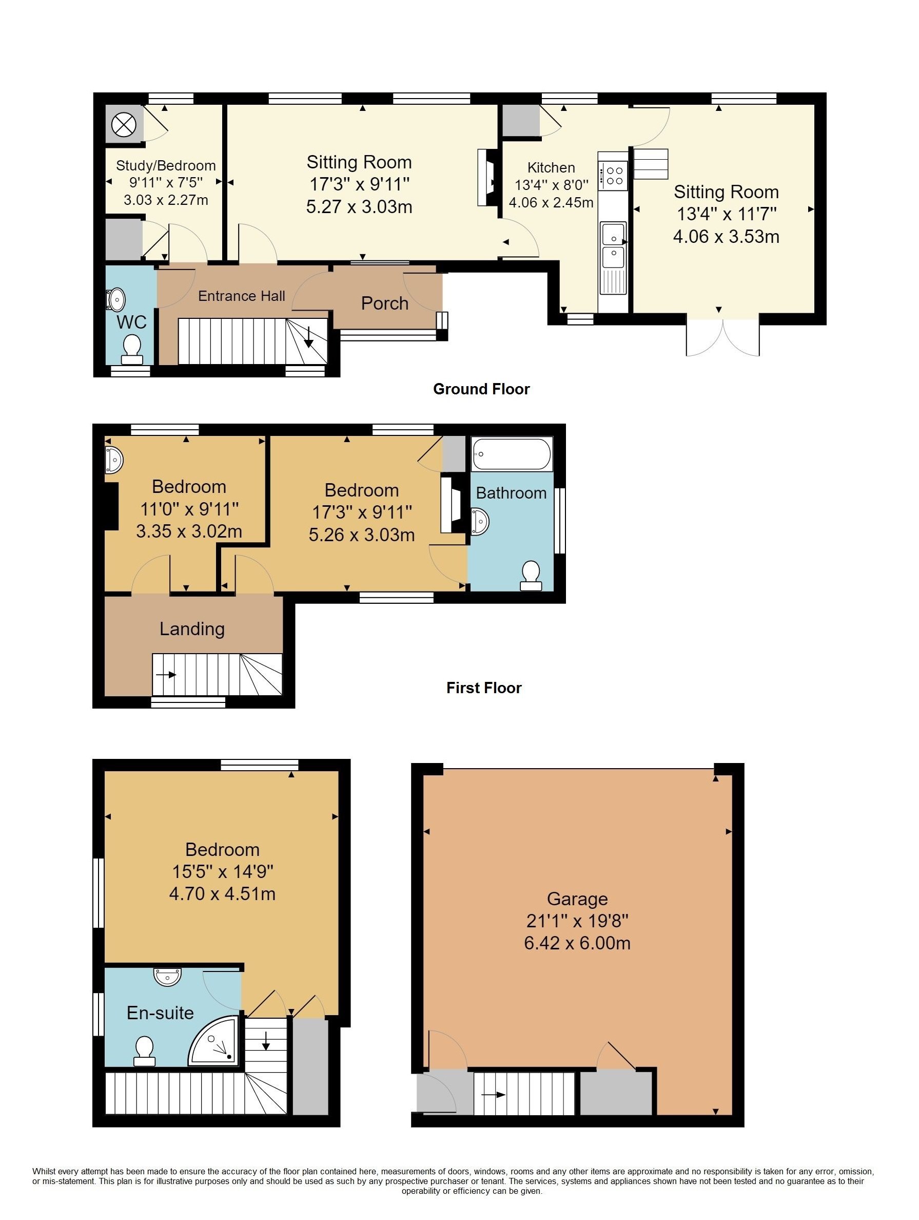 3 Bedrooms Semi-detached house for sale in Mayfield Road, Frant, Tunbridge Wells TN3