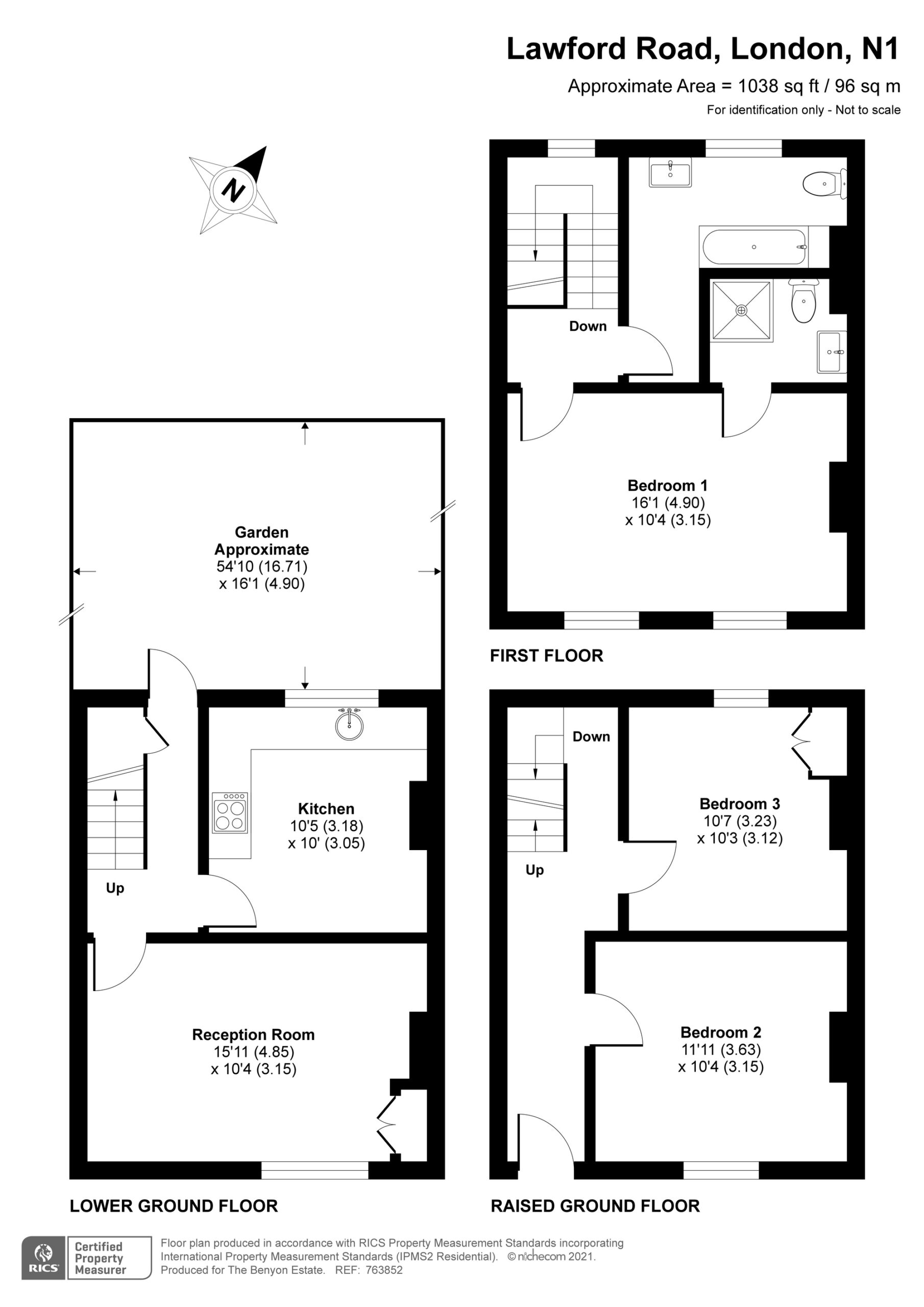 Lawford Road, London floorplan