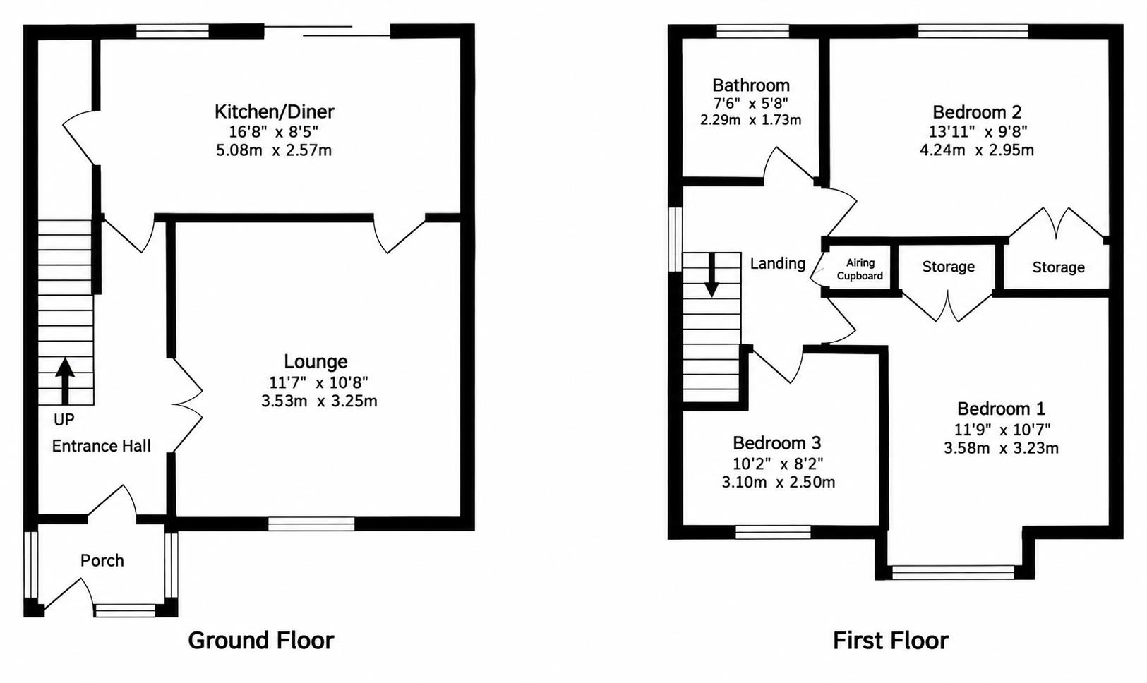 65, Great Brays, Harlow floorplan
