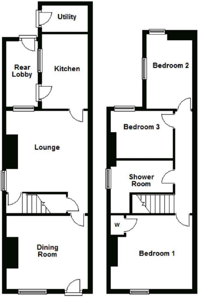 49, Princess Street, Burntwood floorplan