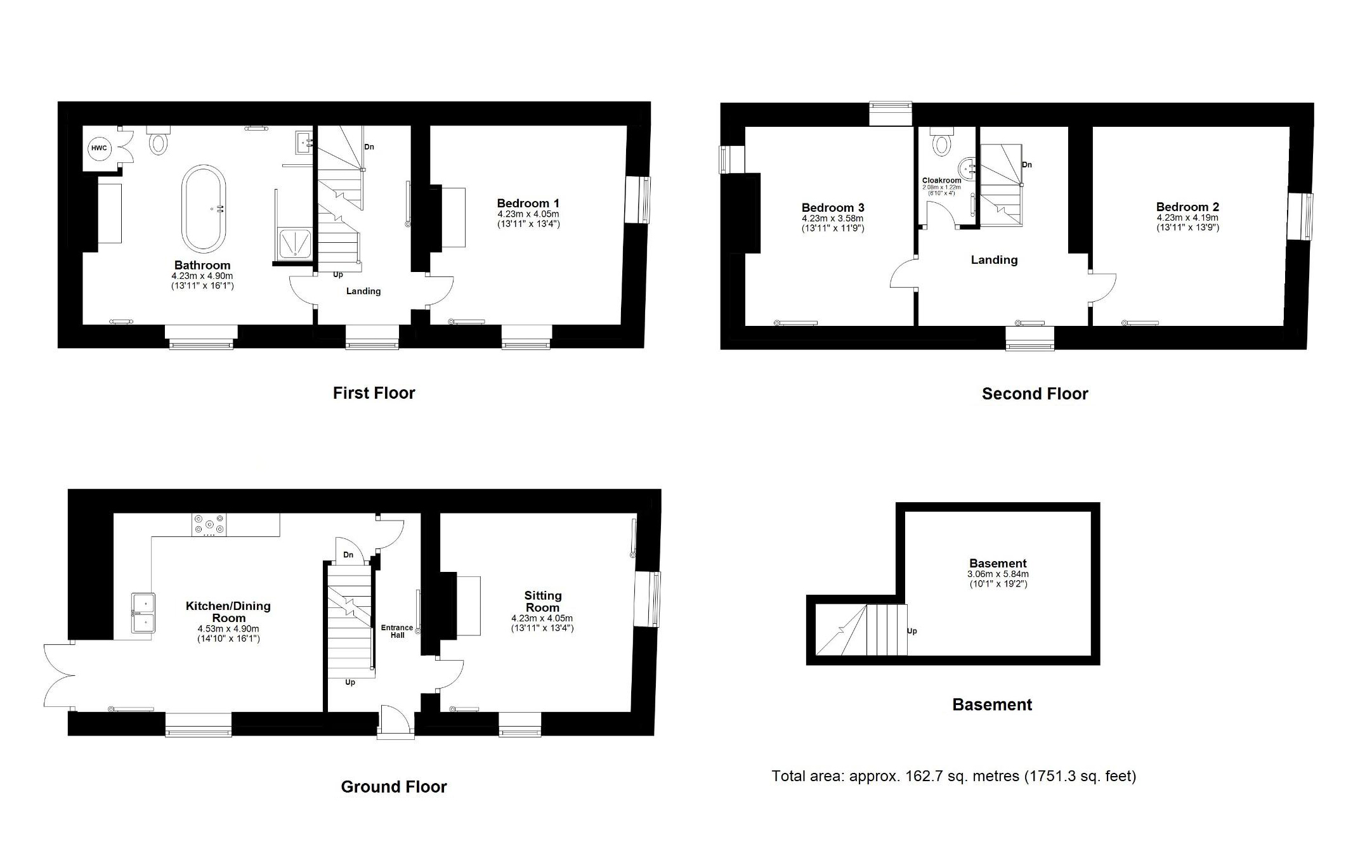 Oxford Street, Malmesbury SN16, 3 bedroom town house for sale