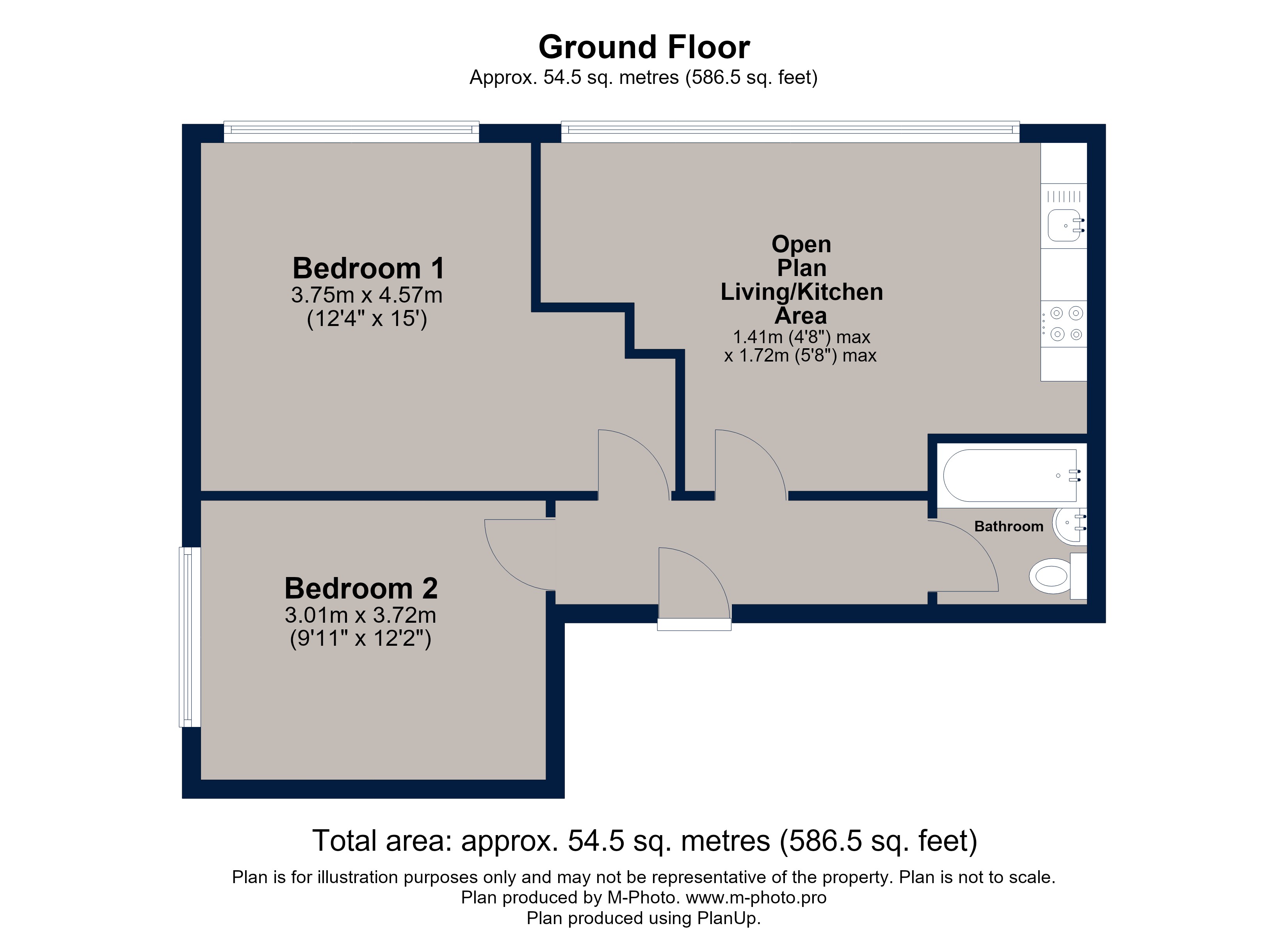 Tithe Barn Road, Wellingborough floorplan