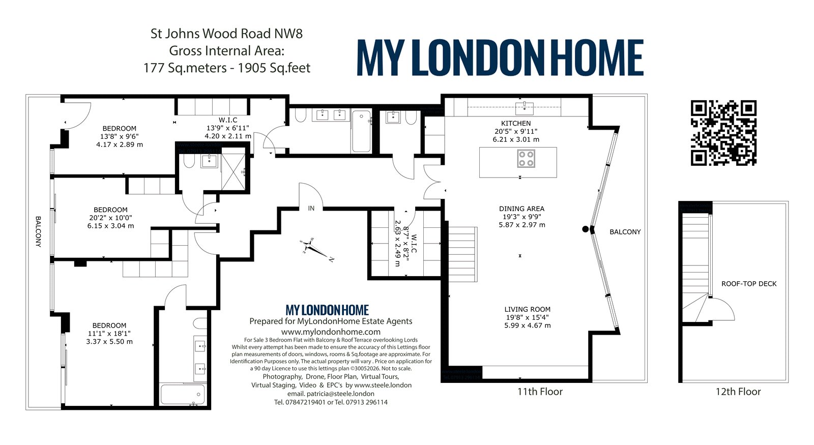 97,, One St. John's Wood, St. John's Wood Road floorplan