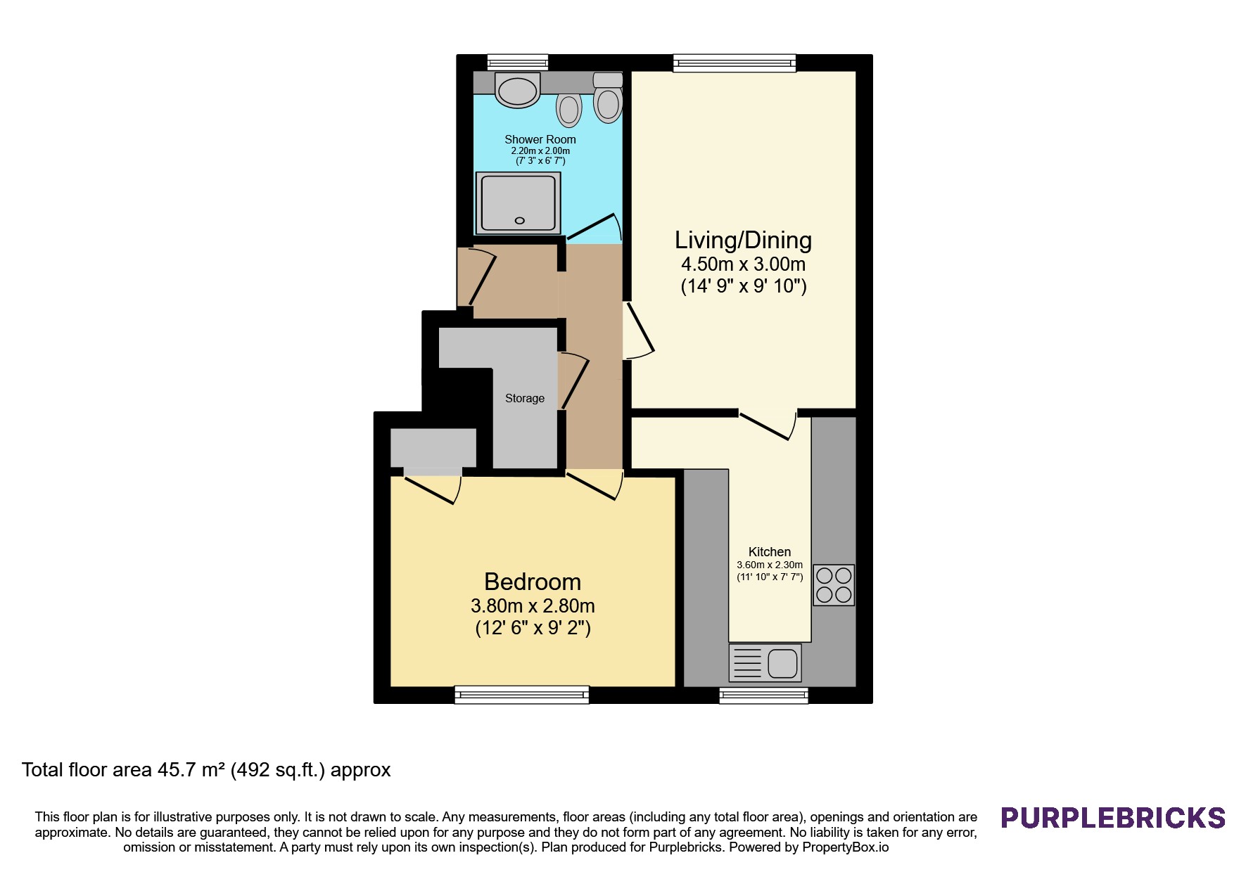 Flat 33/Parkview Court, 145 Cobnar Road, Sheffield floorplan