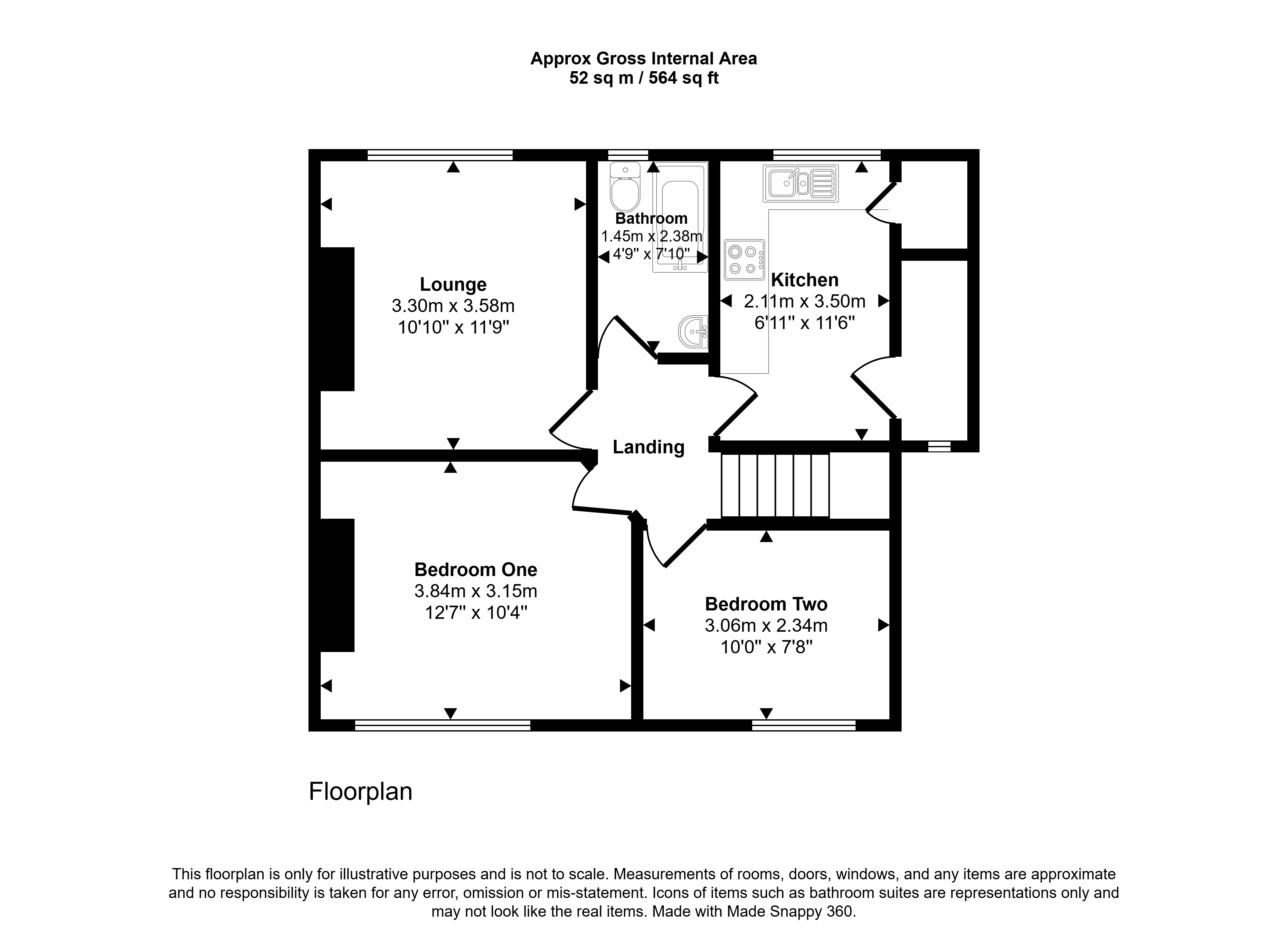 Grace Street, Newcastle upon Tyne floorplan