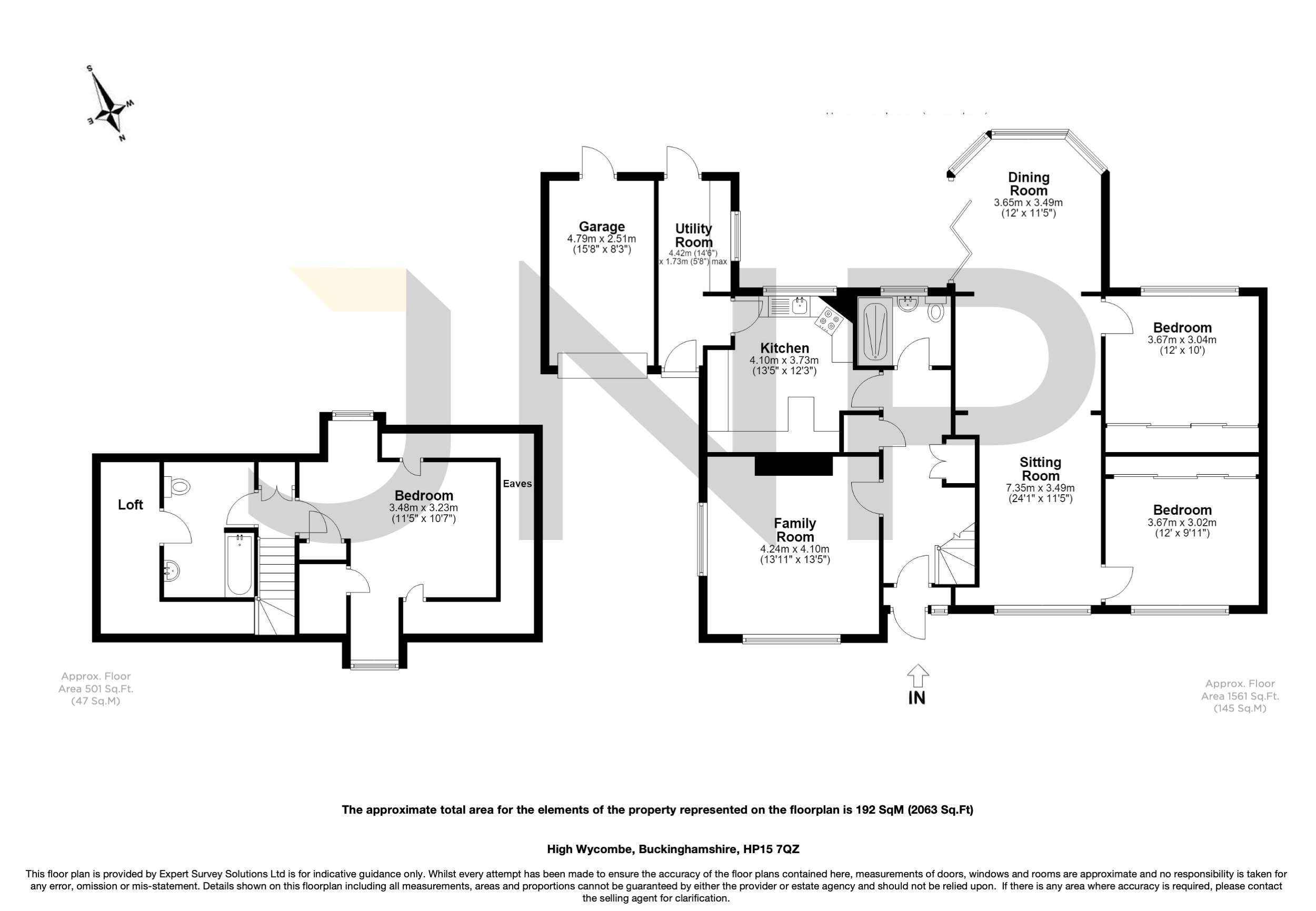 Quinneys,, Grange Road, High Wycombe floorplan