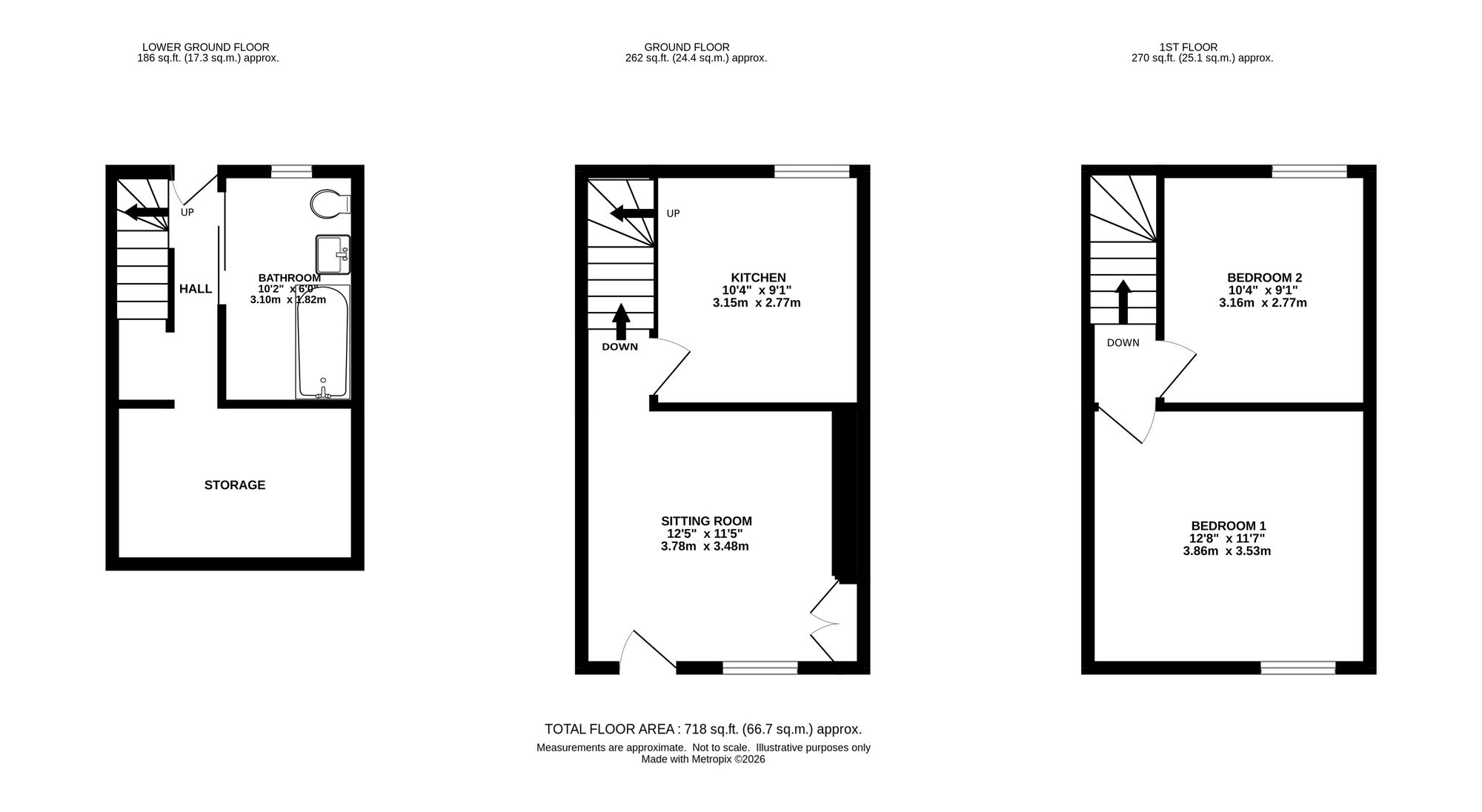 11 Lower Macclesfield Road, High Peak floorplan