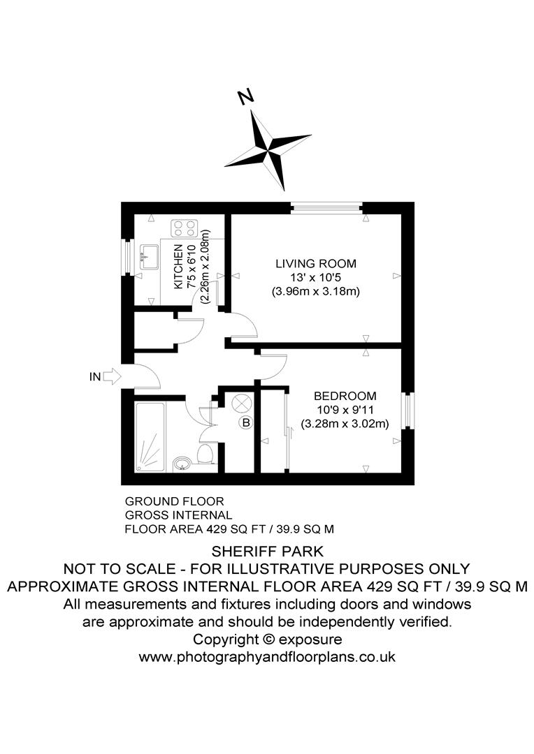 10/1, Sheriff Park, Edinburgh floorplan