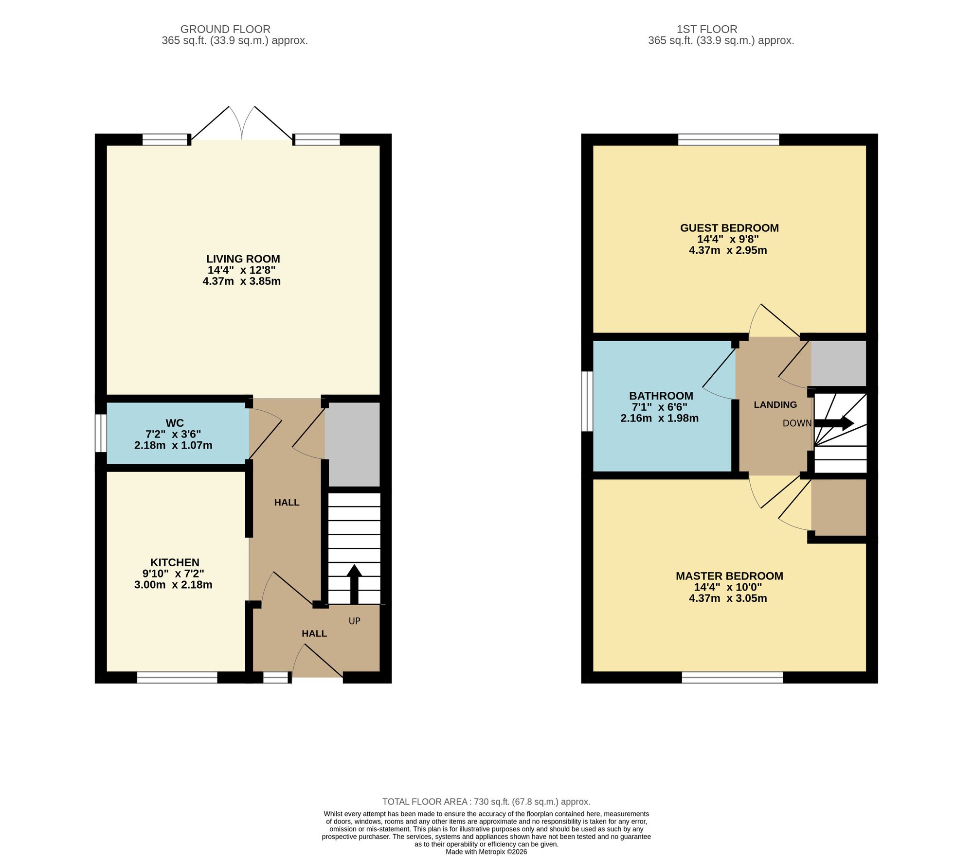 17 Kersal Wood Avenue, Salford floorplan