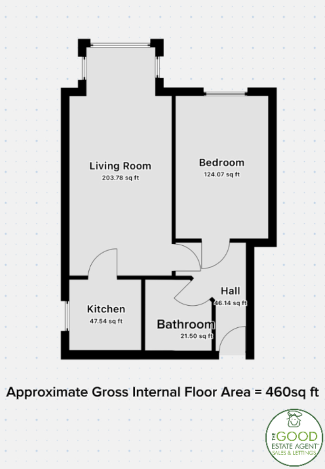 Flat 22, Canterbury Grange, Wilmslow floorplan