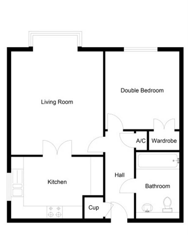 1 Bedrooms Flat for sale in Downing Close, Knowle, Solihull B93