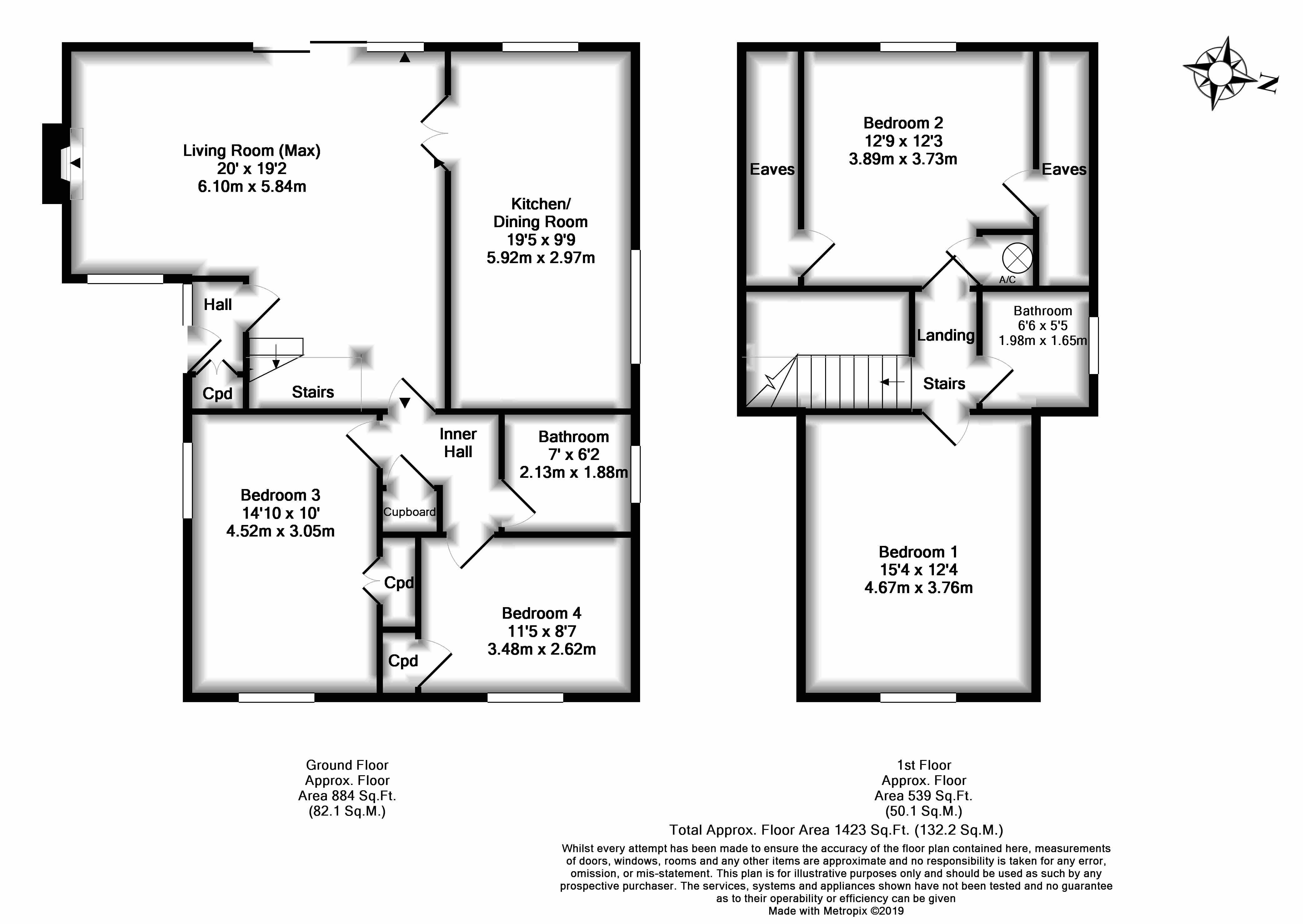 4 Bedrooms Detached house for sale in Horley, Surrey RH6