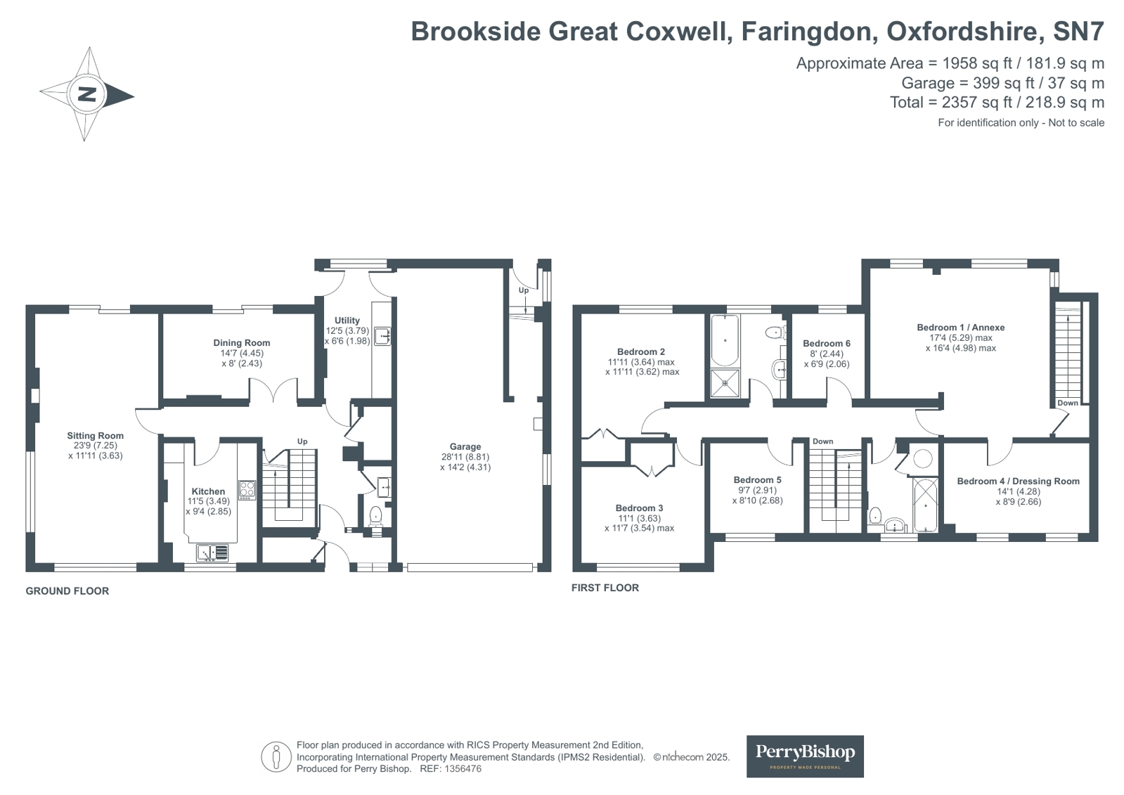 Brookside,, Great Coxwell, Oxfordshire floorplan