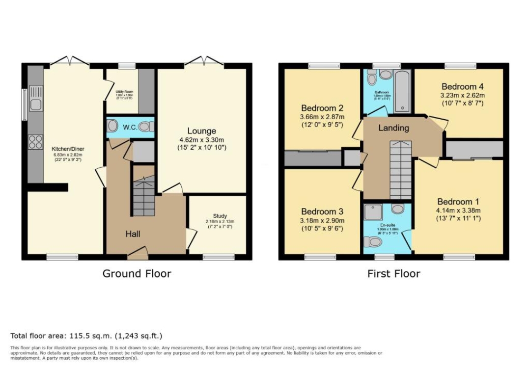 6, BRYTHILL DRIVE, BRIERLEY HILL floorplan