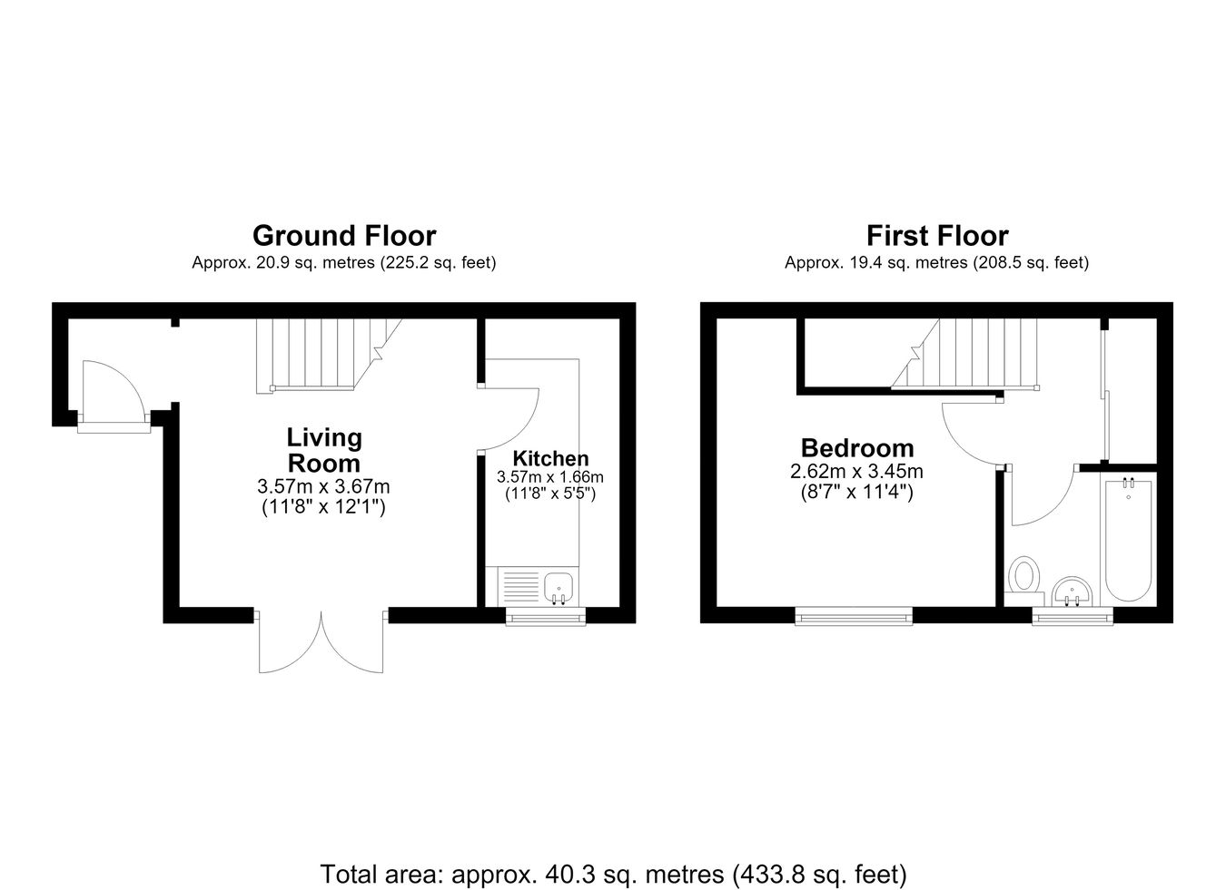 34, Sanderling Close, Letchworth Garden City floorplan