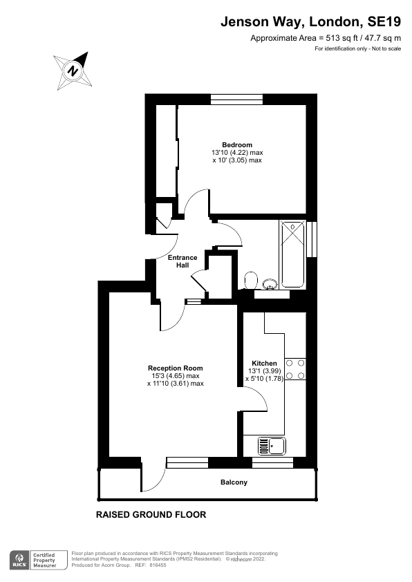 Jenson Way, London SE19, 1 bedroom flat for sale 60840687 PrimeLocation