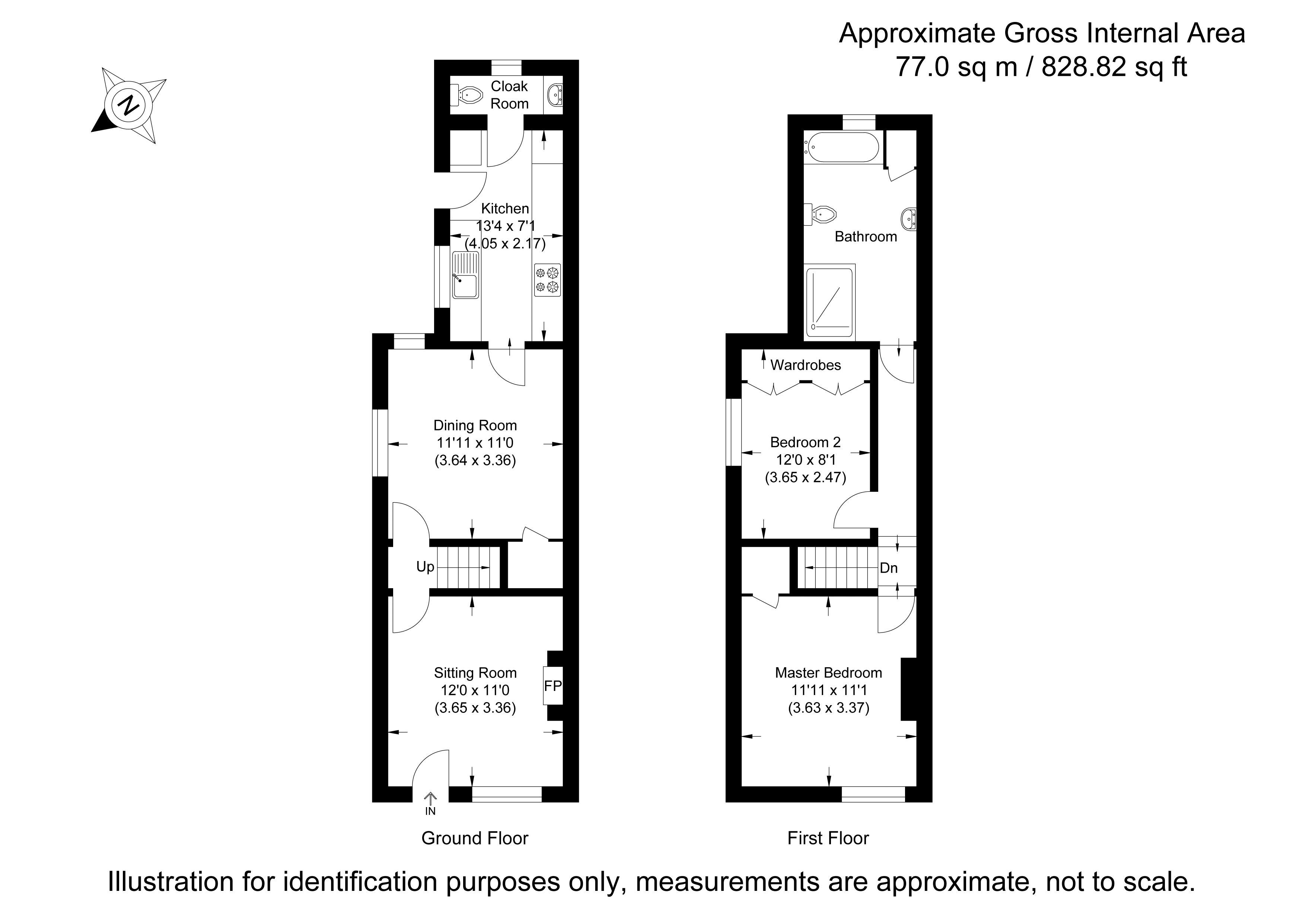 24, Chertsey Road, Windlesham floorplan