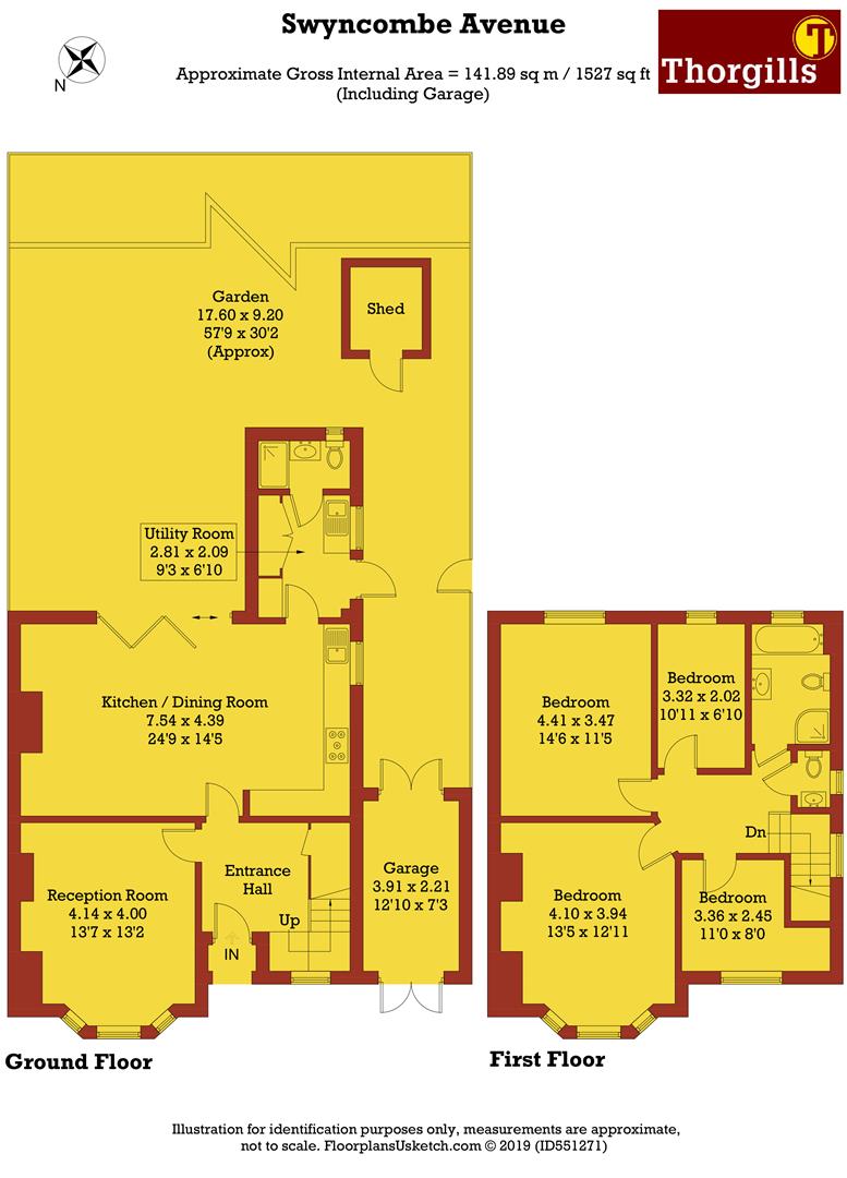 4 Bedrooms  to rent in Swyncombe Avenue, London W5