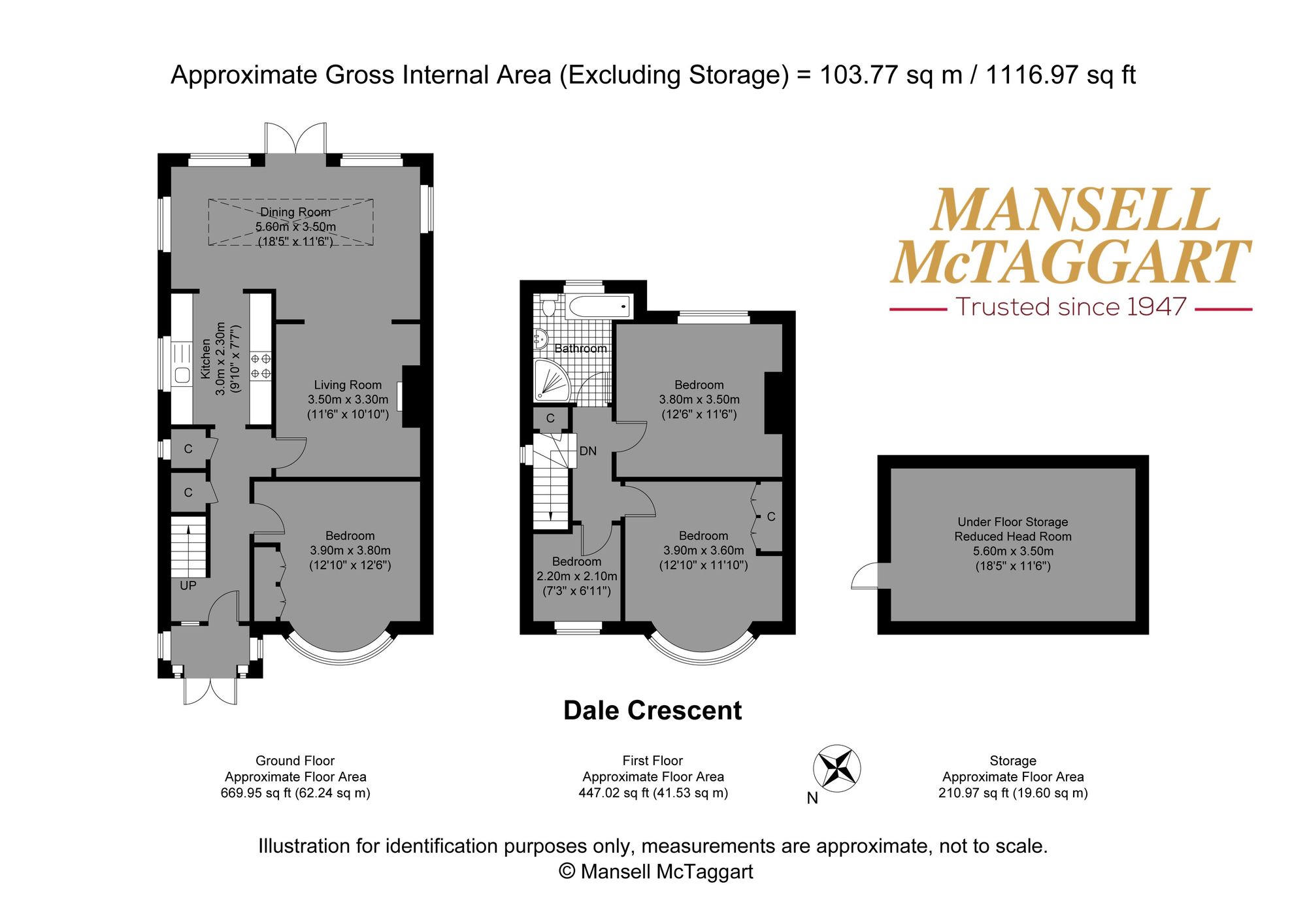 15 Dale Crescent, Brighton floorplan