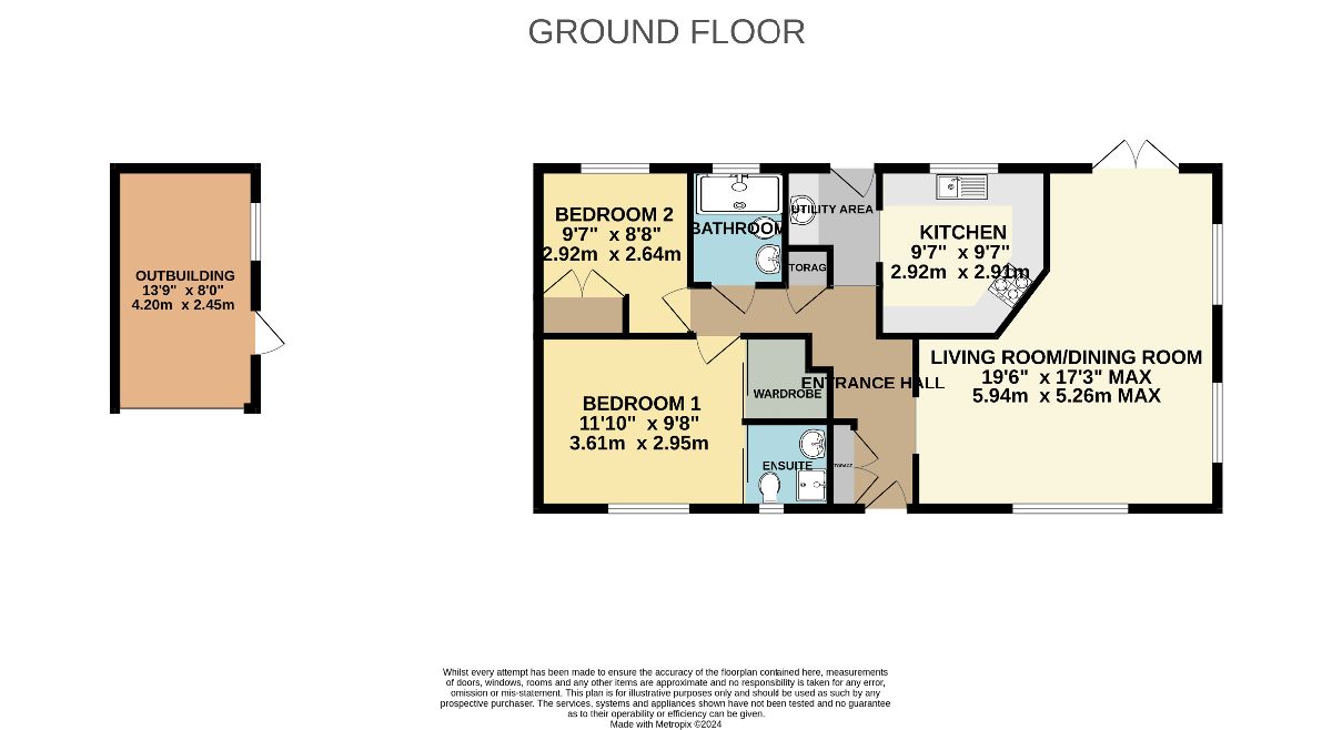 22 The Beeches, Okehampton floorplan