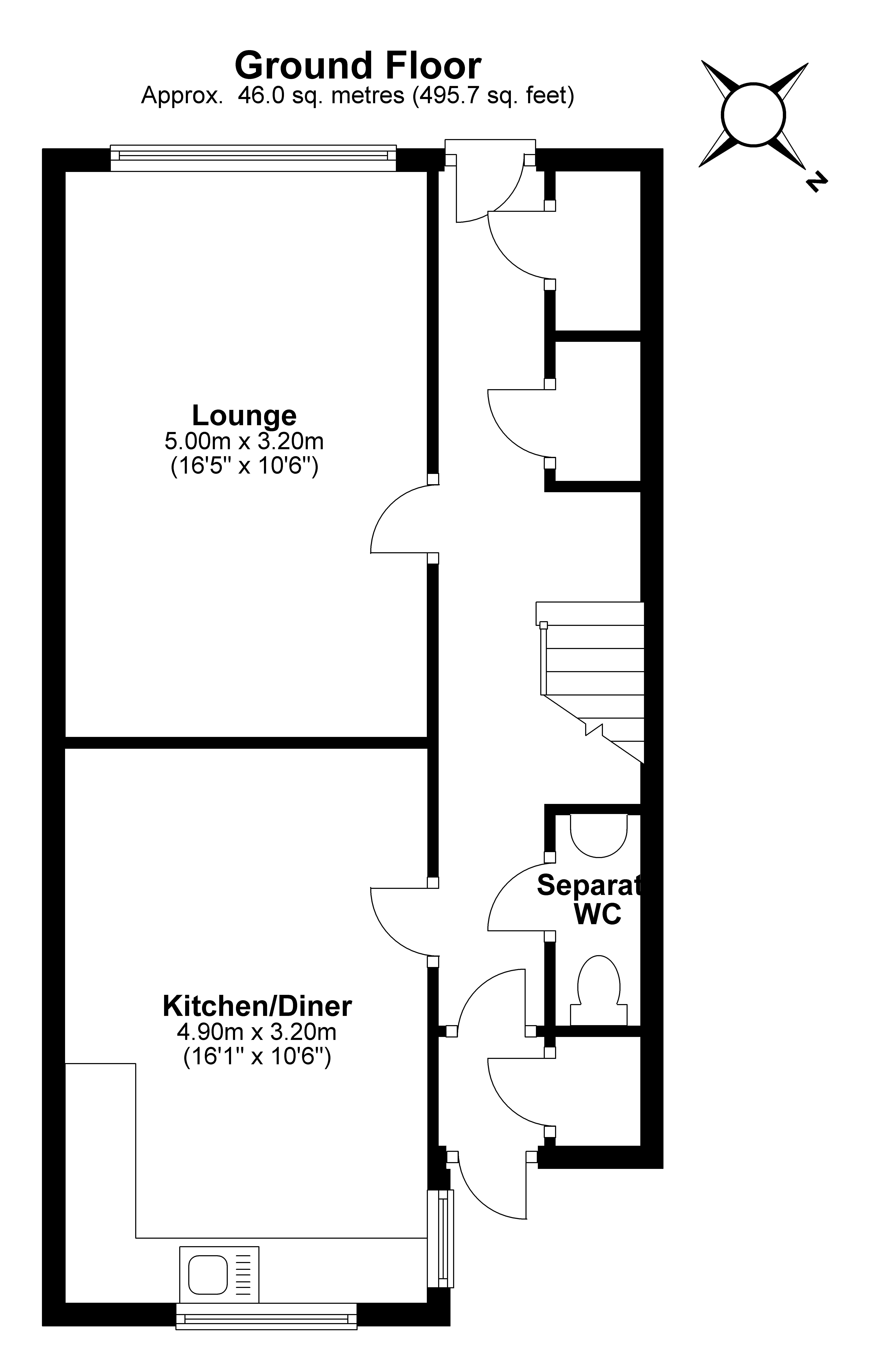 3 Bedrooms Terraced house to rent in 97 Wantage, Woodside, Telford TF7