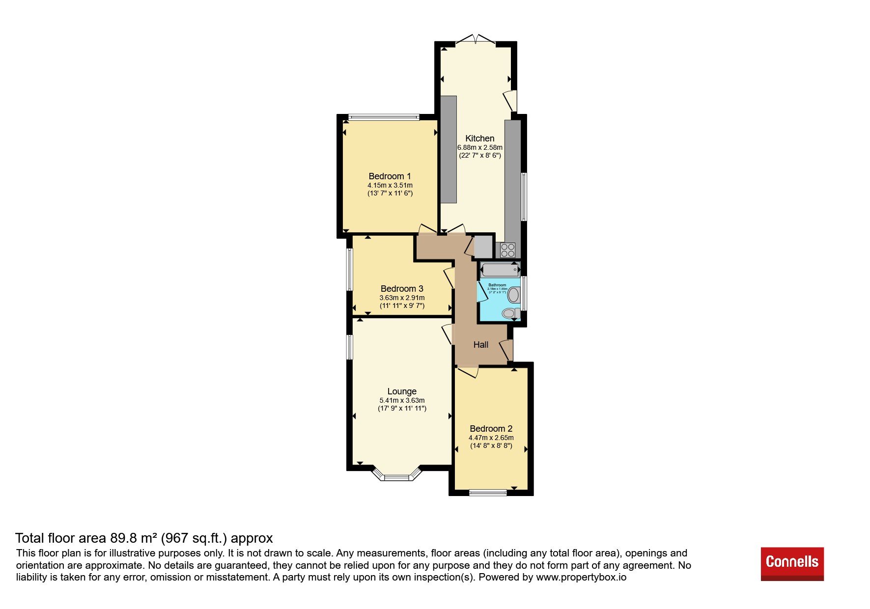 19, Lynton Close, Hassocks floorplan