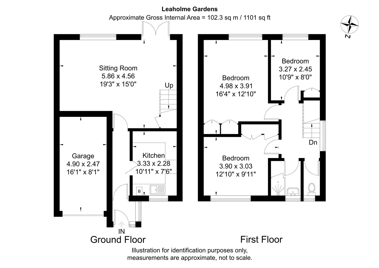 10, Leaholme Gardens, Slough floorplan