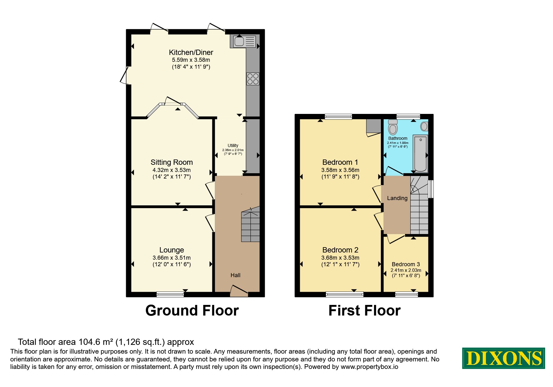 69, Acfold Road, Birmingham floorplan