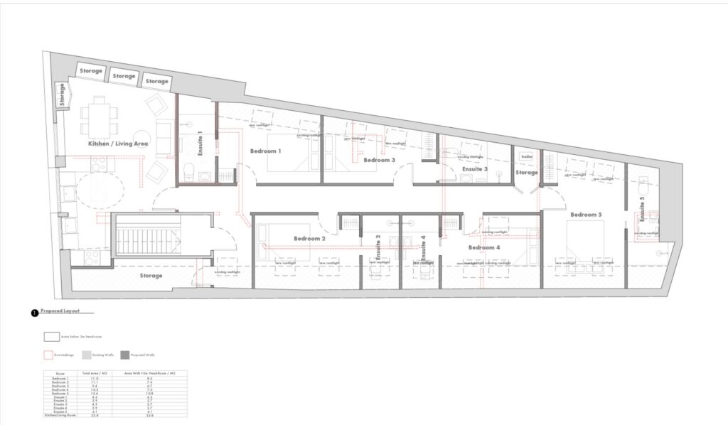 7B, Theatre Lane, Aberdeen floorplan
