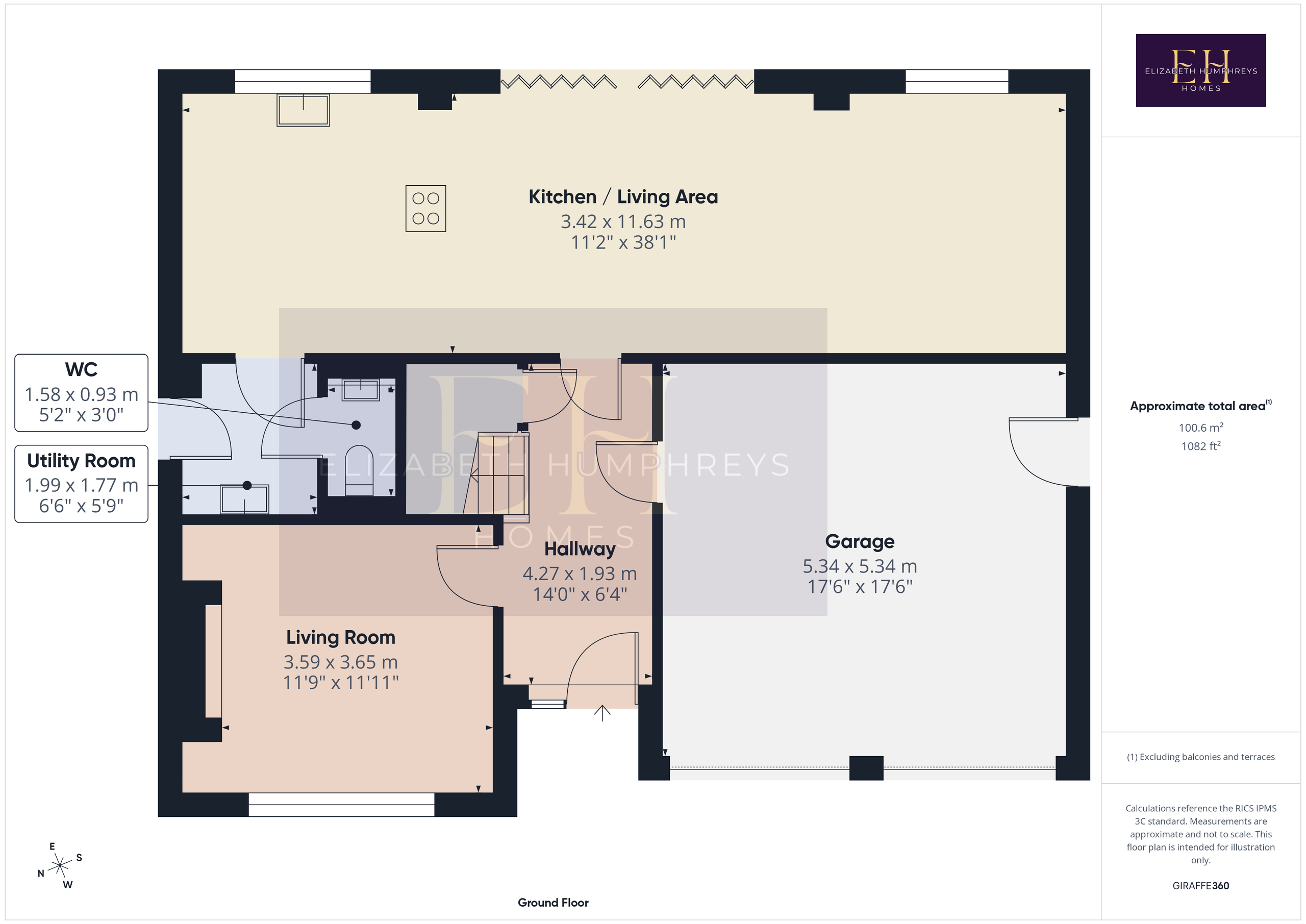 2 Redwood Rise, Alnwick floorplan