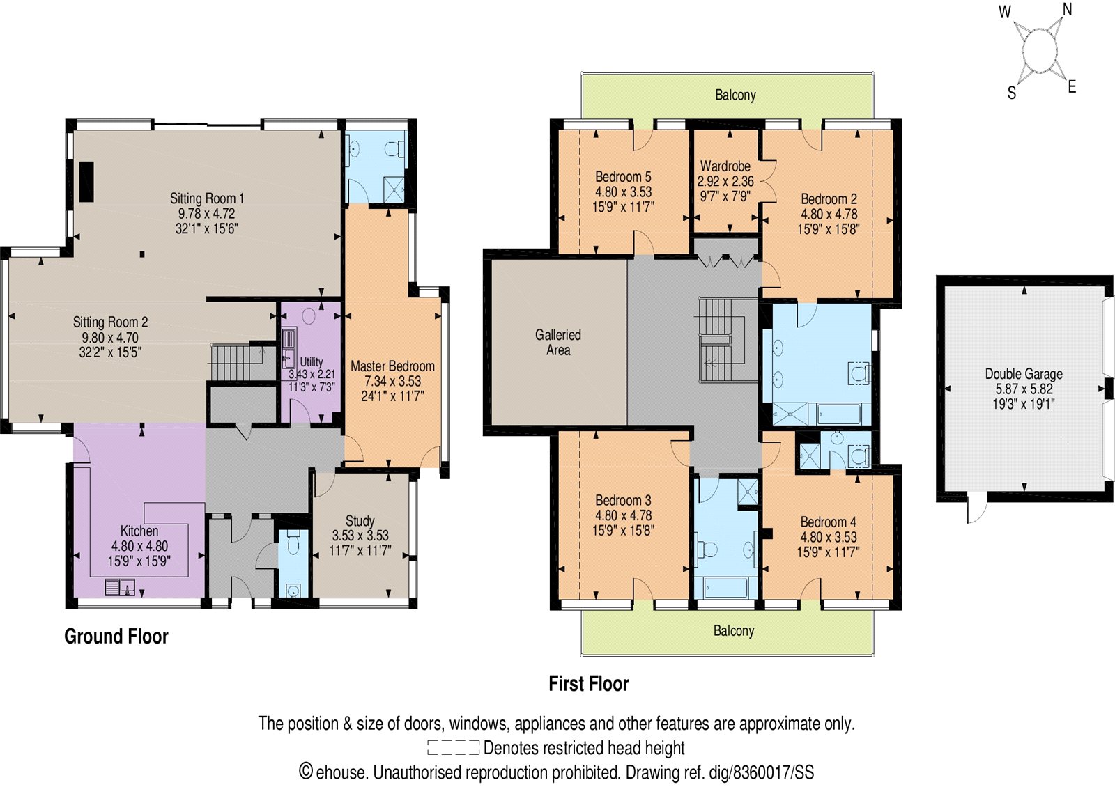 5 Bedrooms Detached house for sale in Brockenhurst Road, Ascot, Berkshire SL5