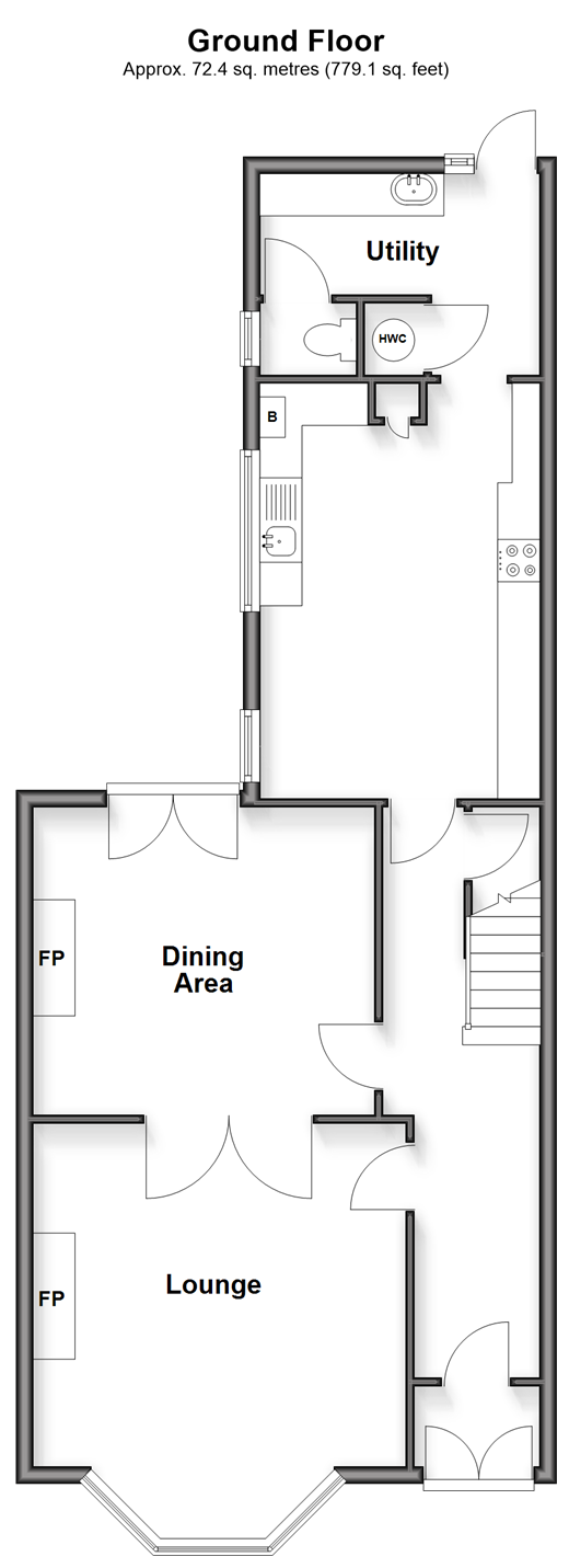 North Avenue, Ramsgate floorplan