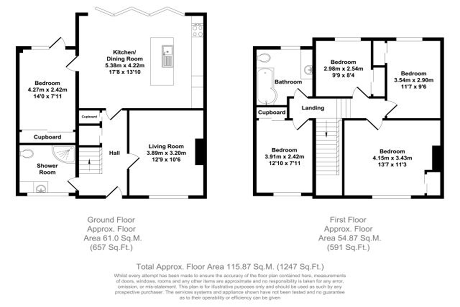 3, Tawney Street, Oxford floorplan