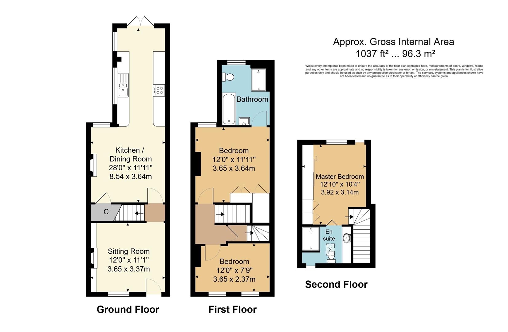 4, Offham Road, West Malling floorplan