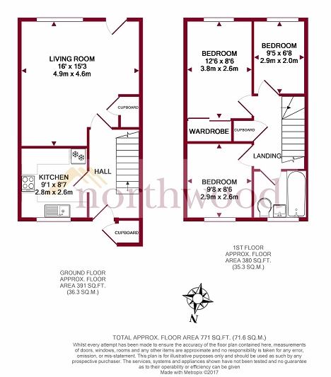 3 Bedrooms Semi-detached house to rent in Hawksworth Close, Grove, Wantage OX12
