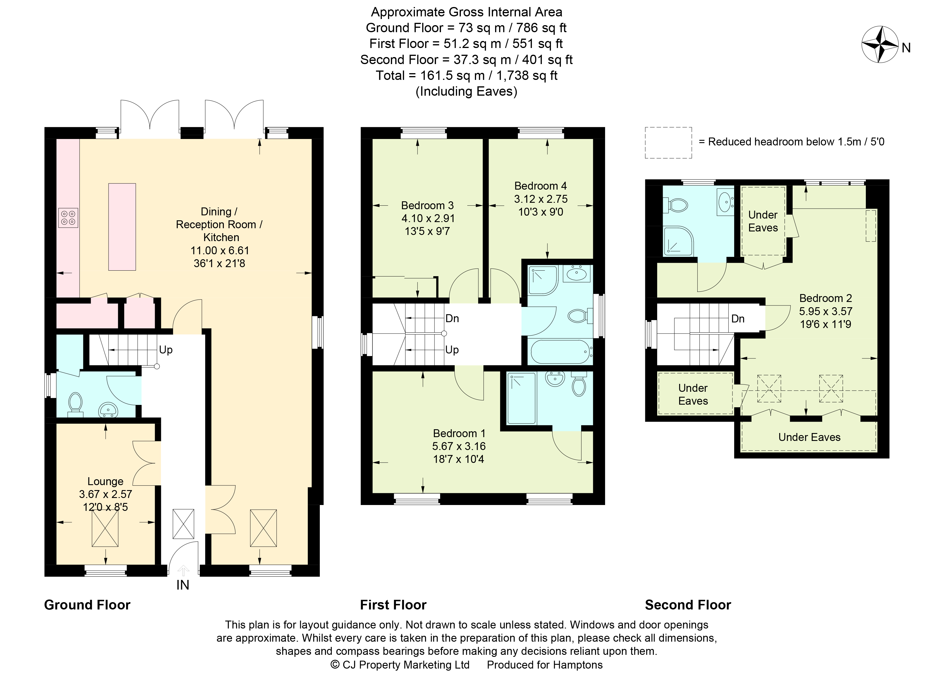 10, Eastcote Drive, Harpenden floorplan