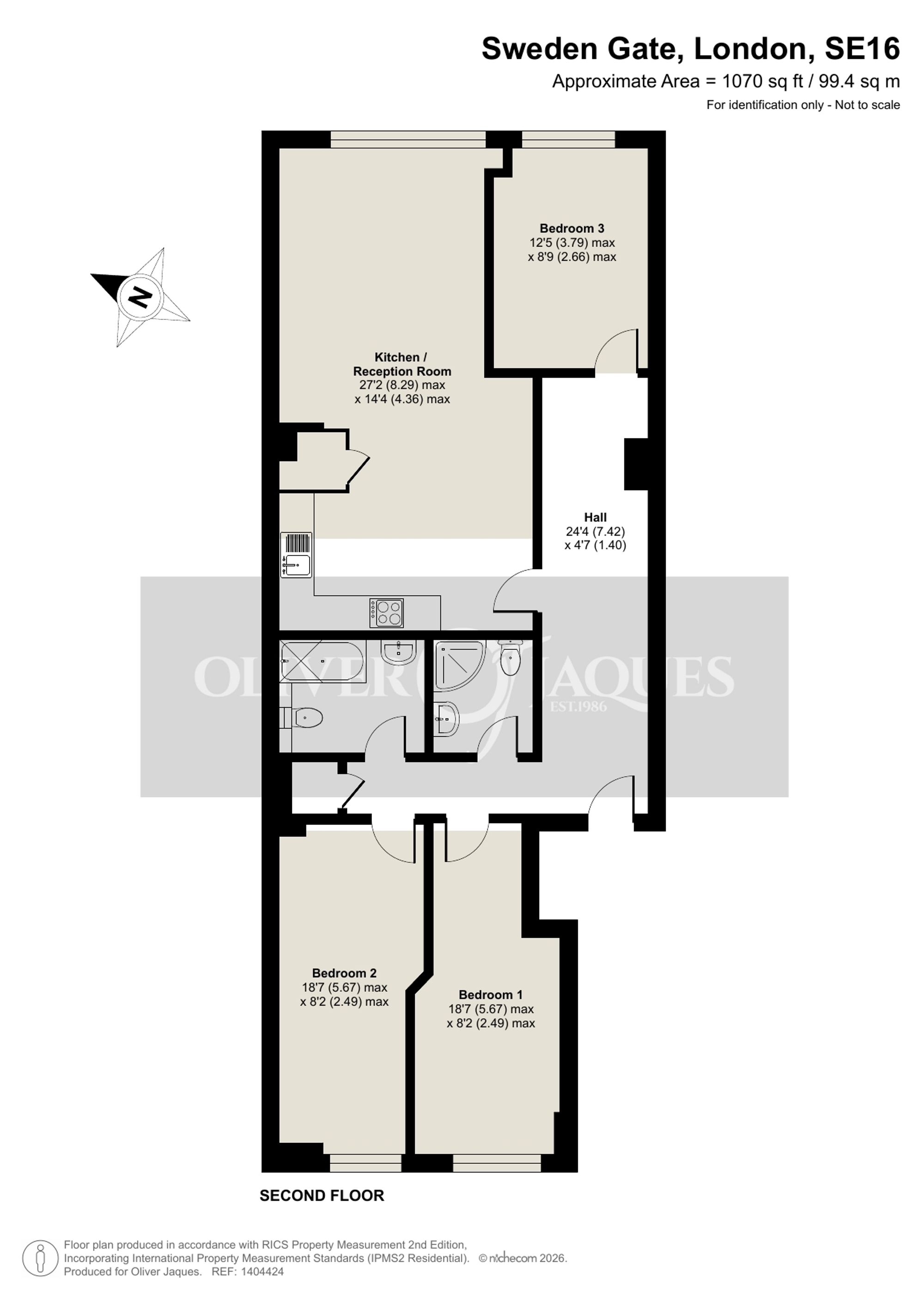 Flat 204, Baltic Quay, London floorplan