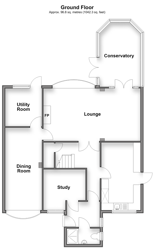 Alma Close, Wickford floorplan