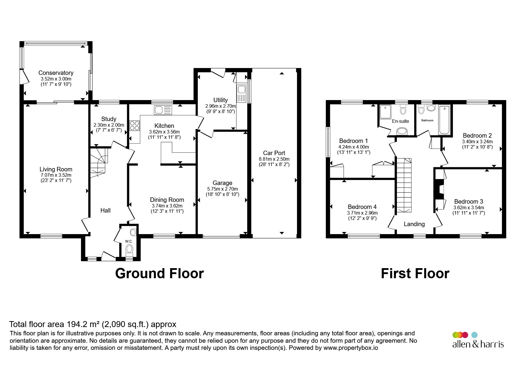 16, Colton Road, Shrivenham floorplan