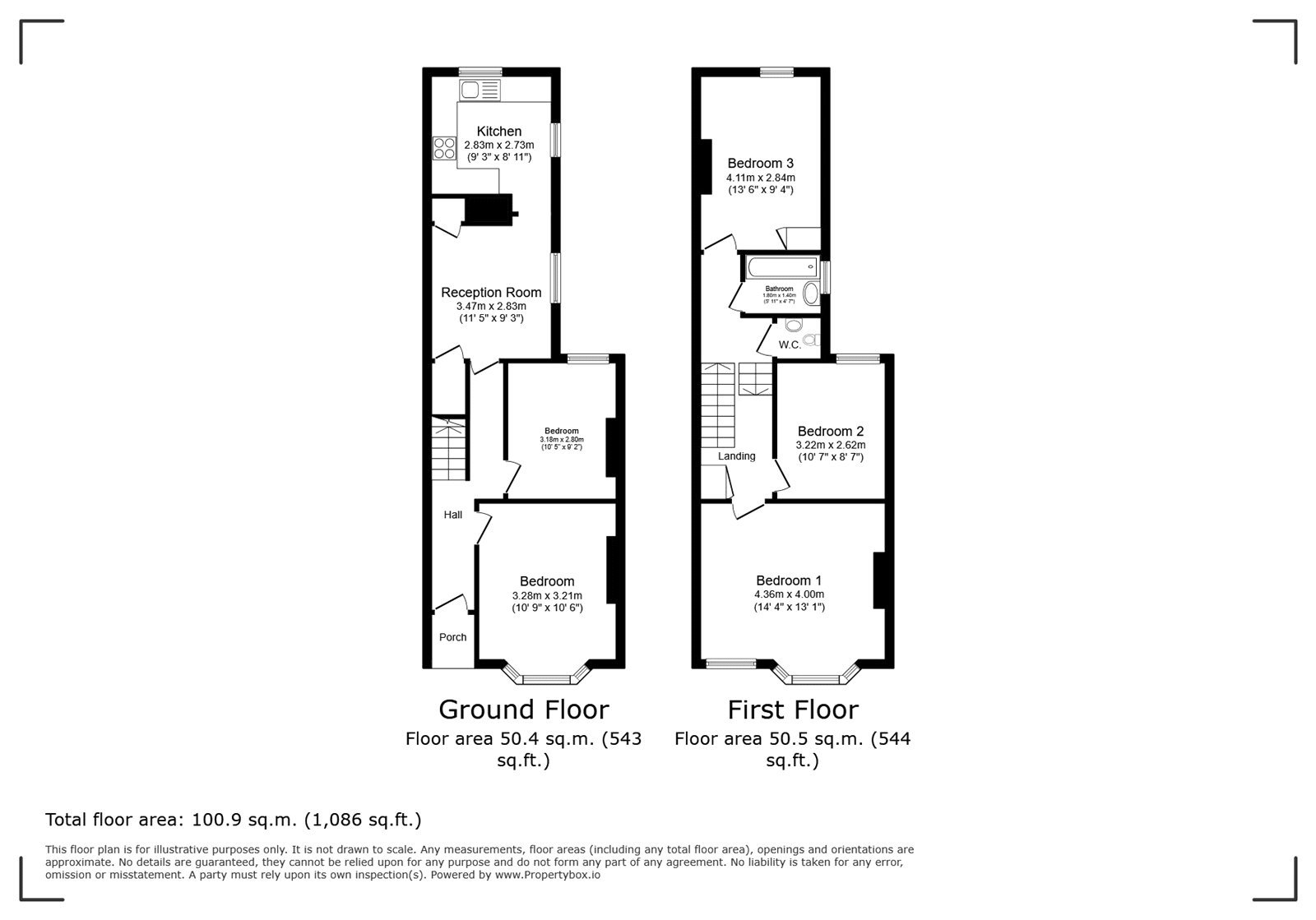 Dogfield Street, Cardiff floorplan