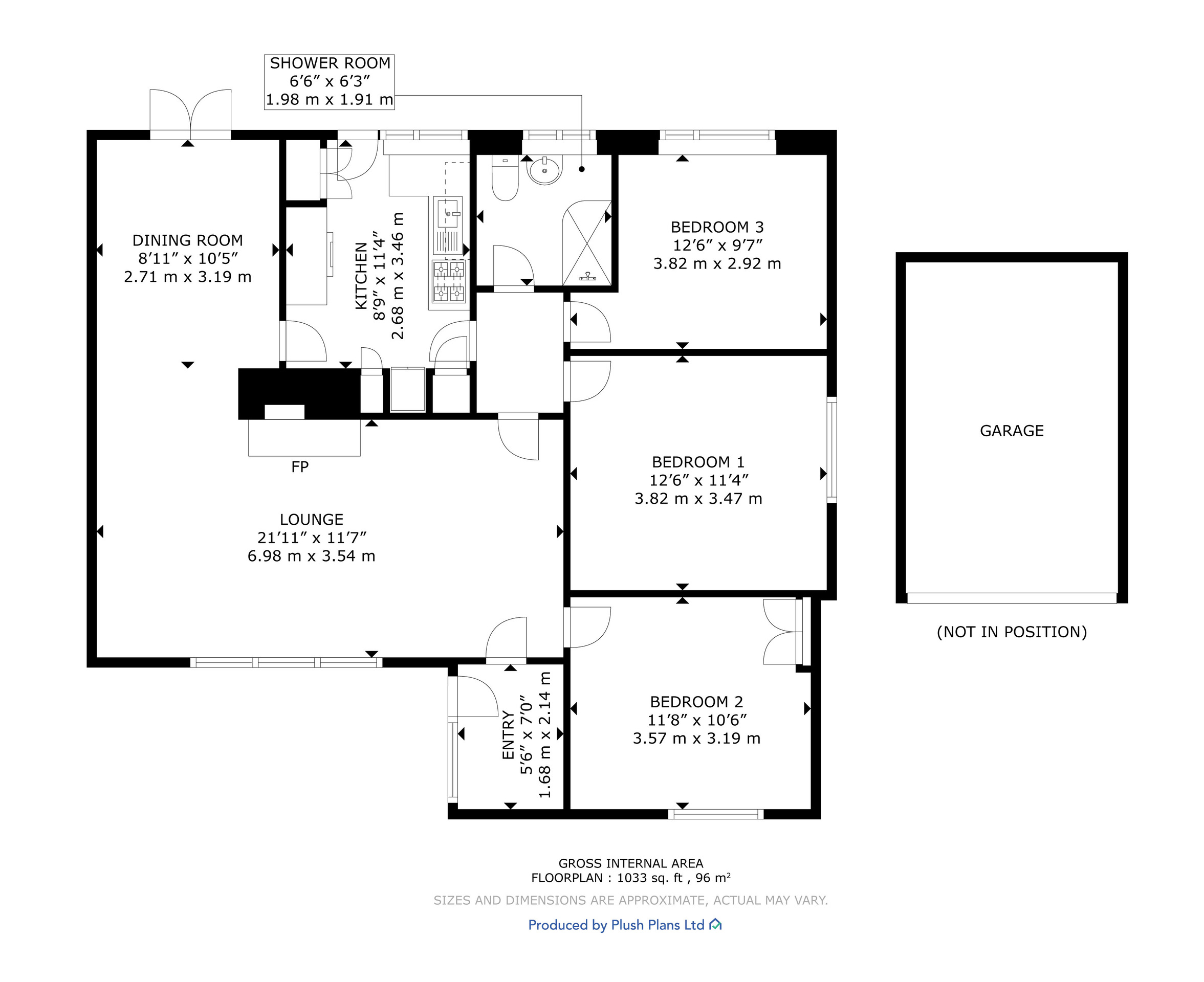 40 Stobs Drive, Glasgow floorplan