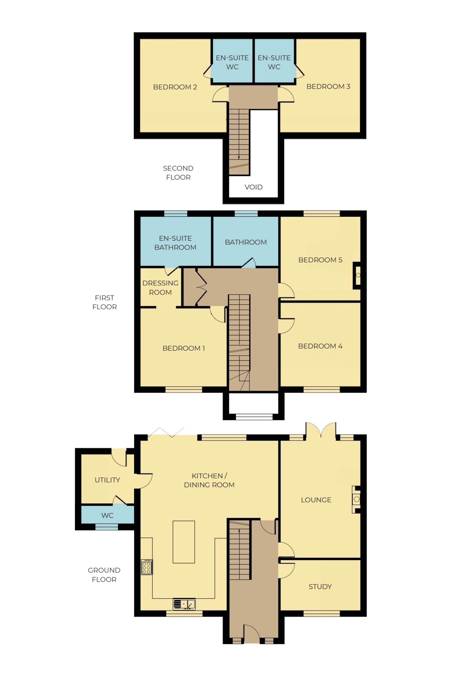 Plot 6 Foxtail, Brunswick Fields, Spalding floorplan