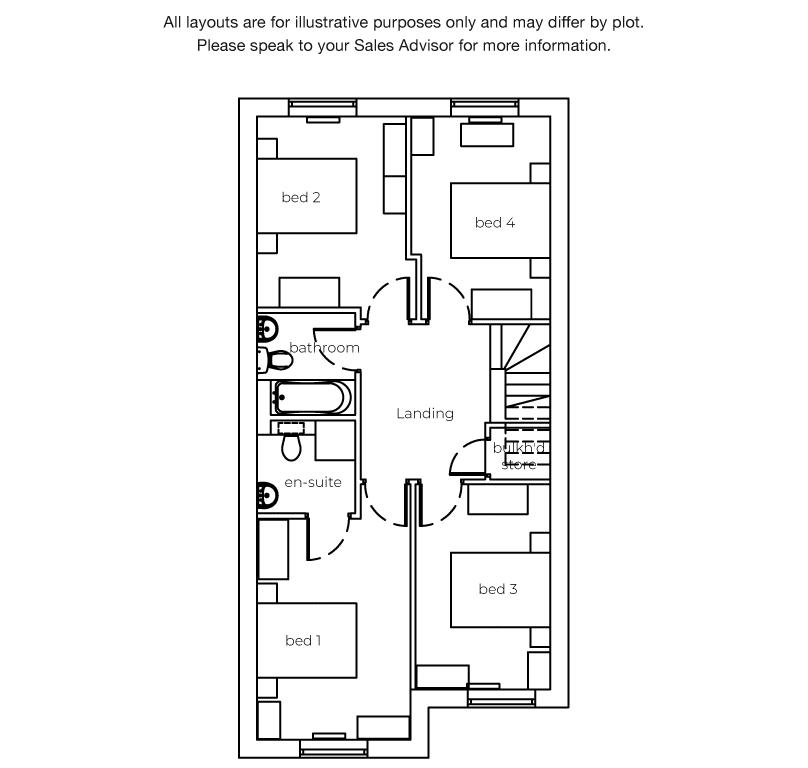 The Osterley, Chester Road, Helsby floorplan