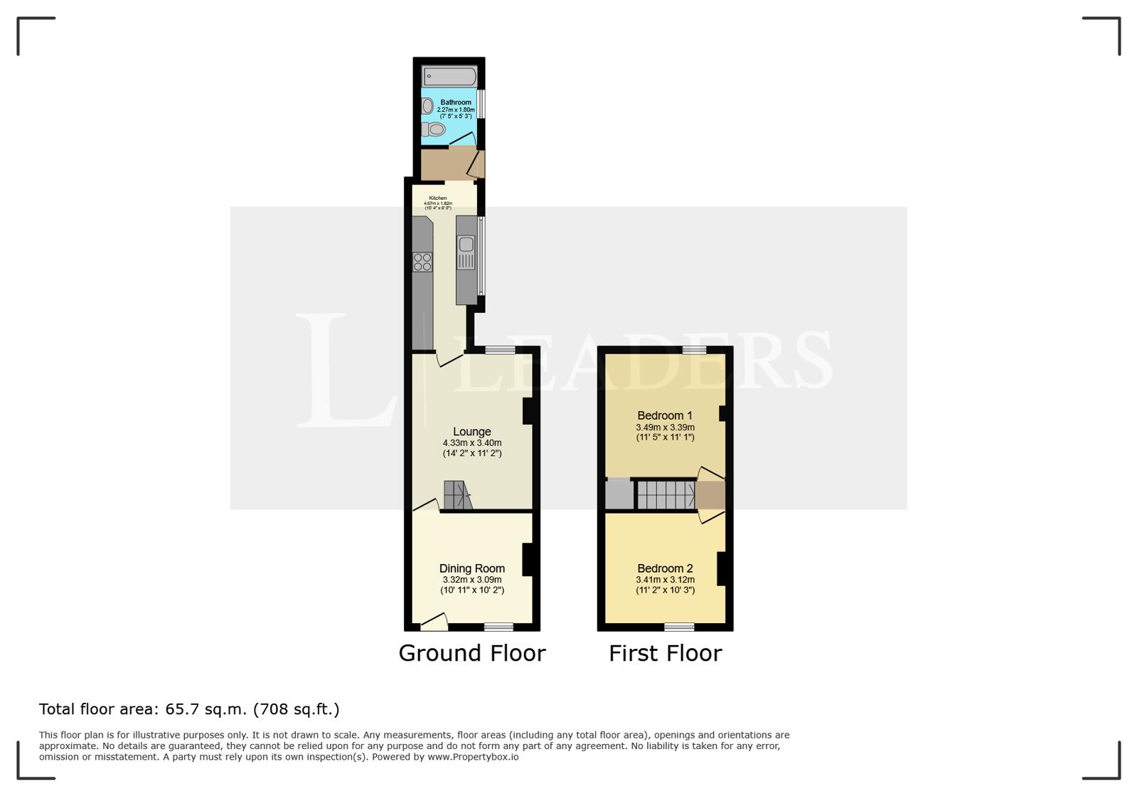 41, Bond Street, Staffordshire floorplan